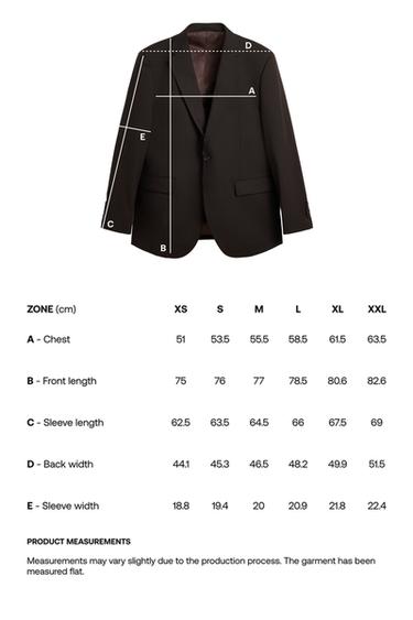 Suit blazer — BROWN 9