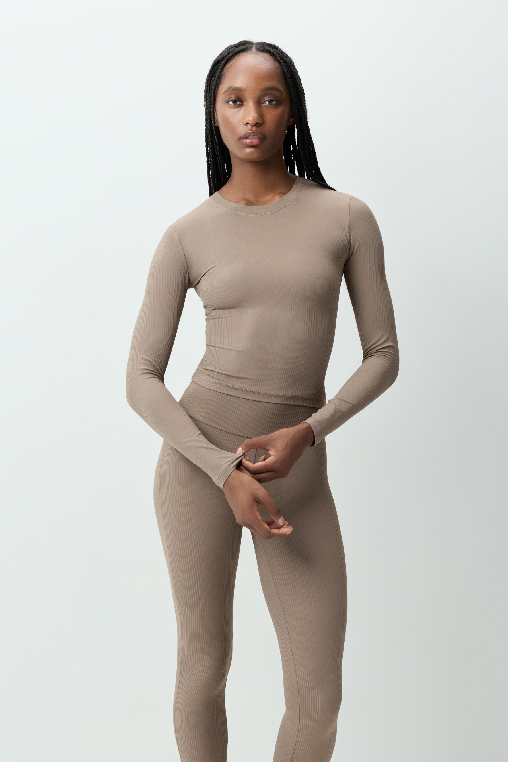 Camiseta deportiva canalé