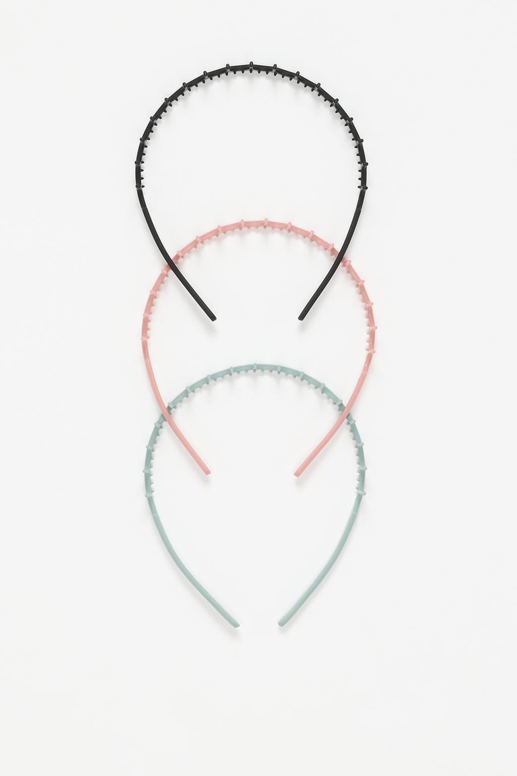3-pack of assorted hairbands