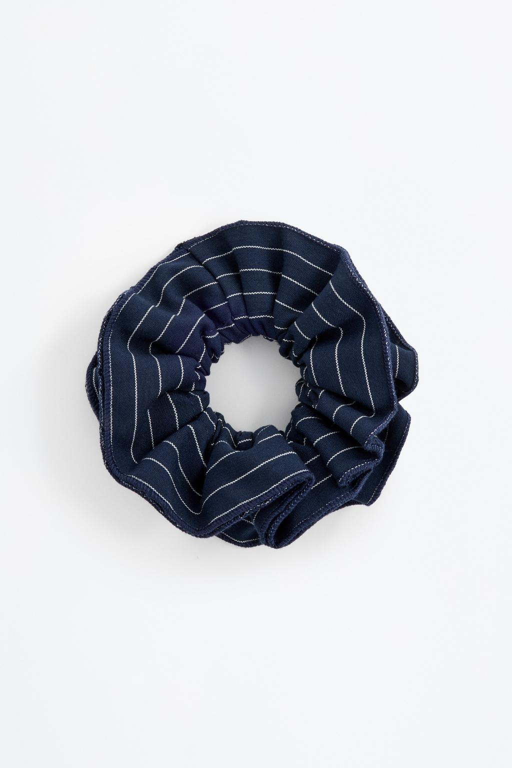 Scrunchie a righe grande