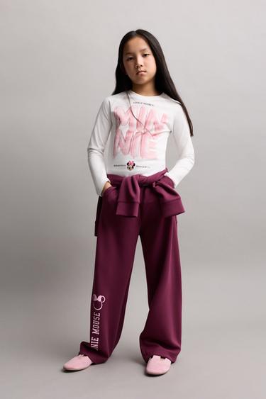 Minnie Mouse ©Disney wide-leg trousers — CHOCOLATE 1