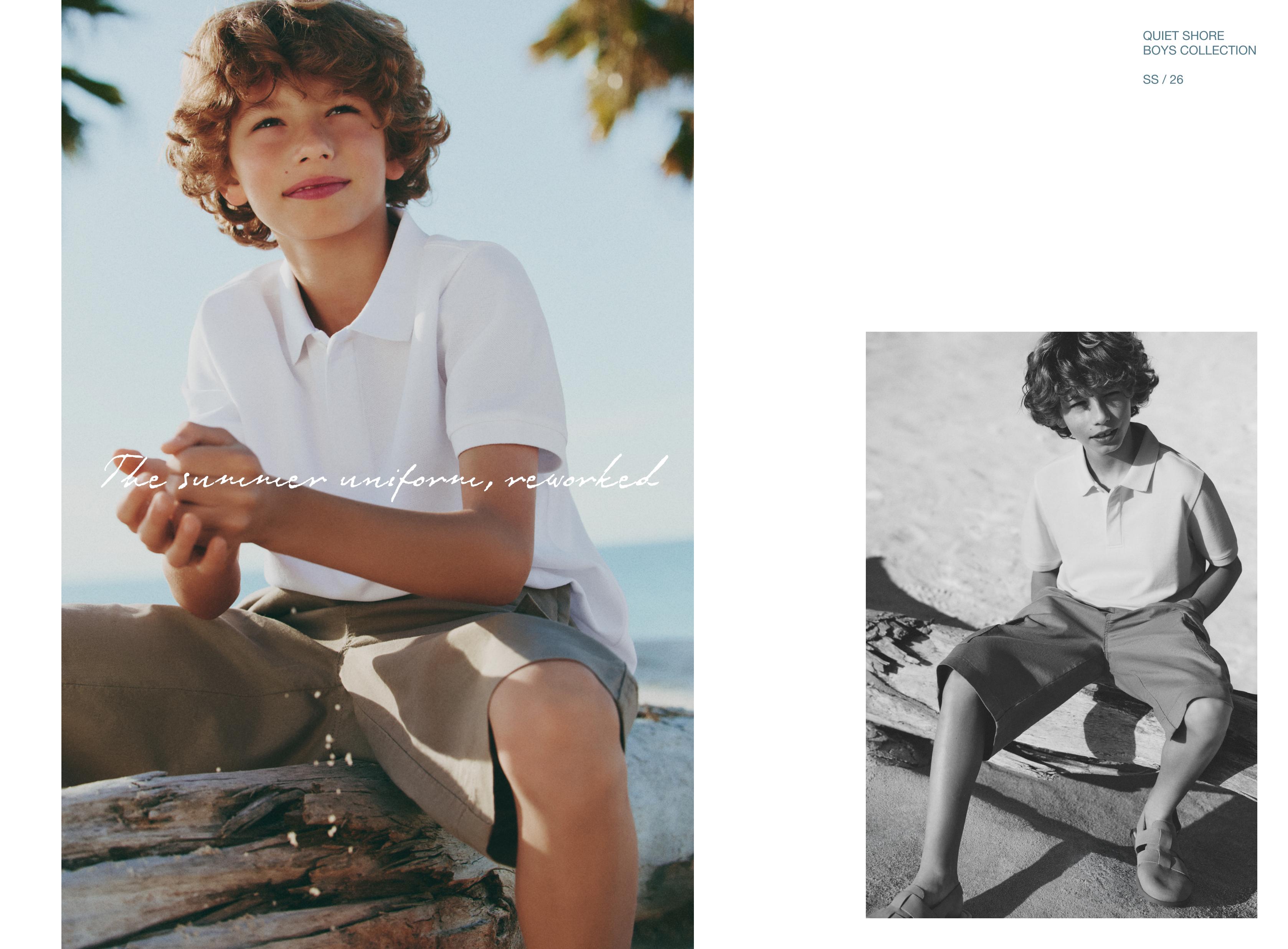 Basic polo shirt — WHITE