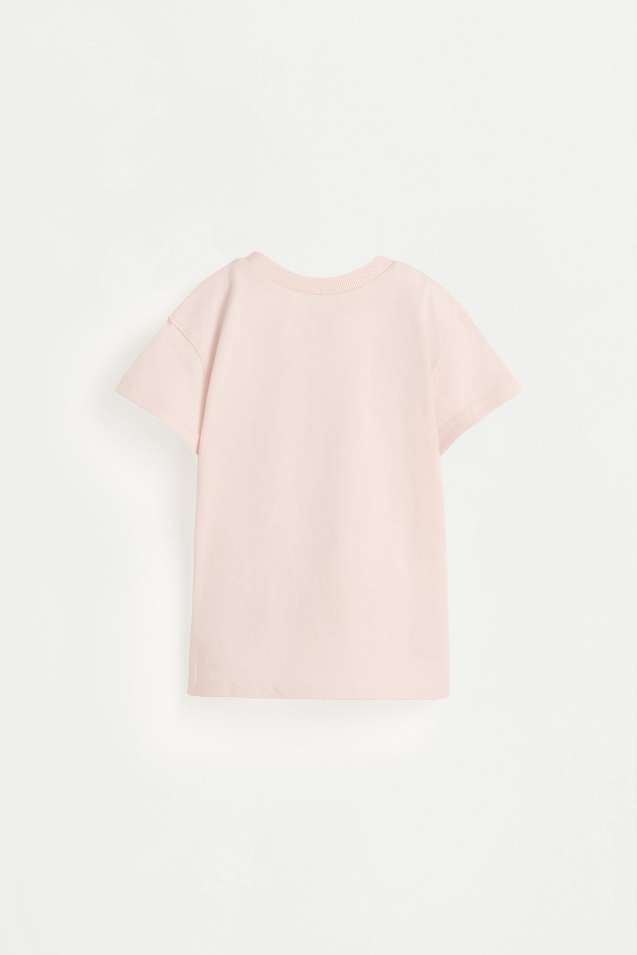 4-pack of plain T-shirts — PALE MAUVE