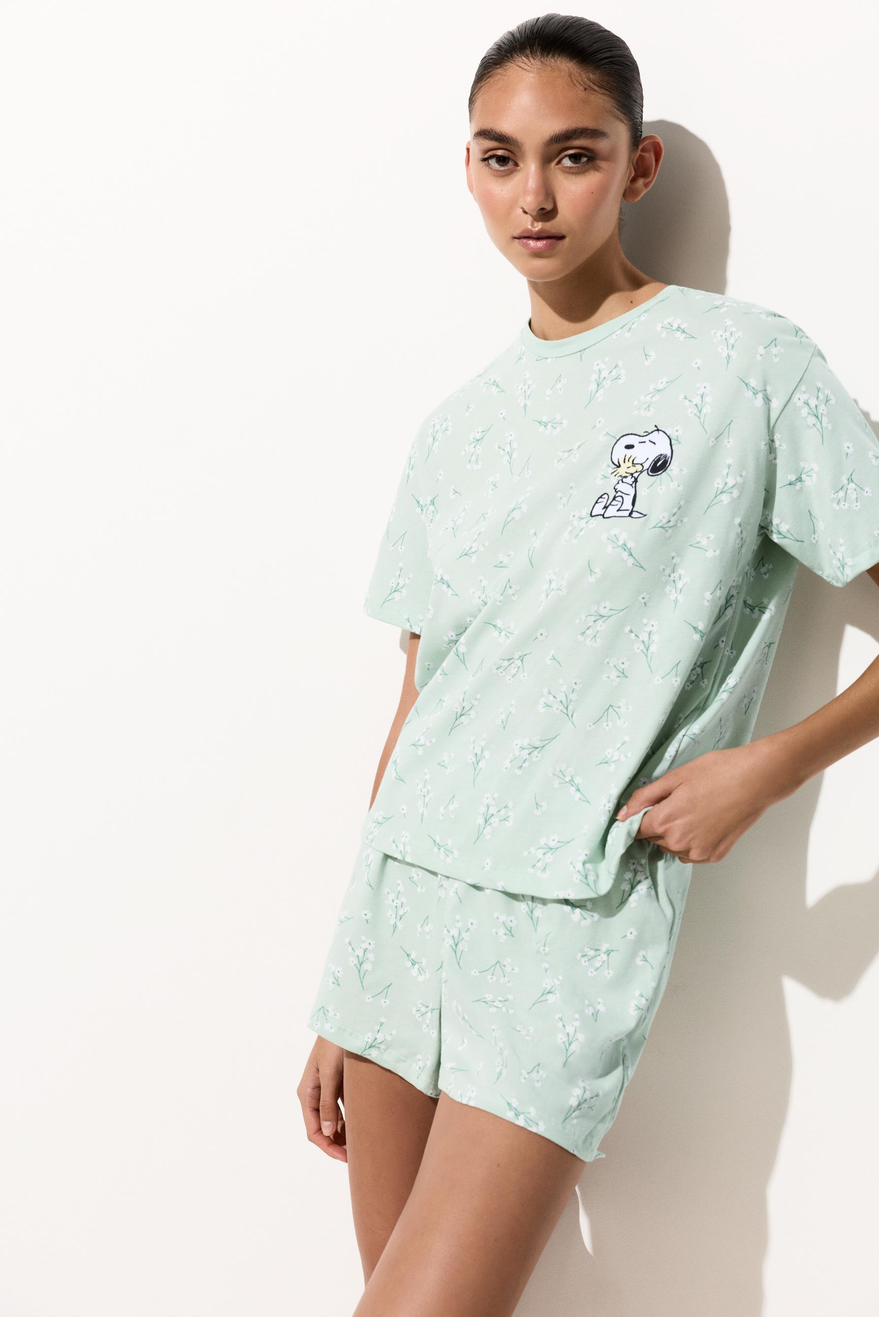 Snoopy Peanuts™ pyjamas — PASTEL GREEN