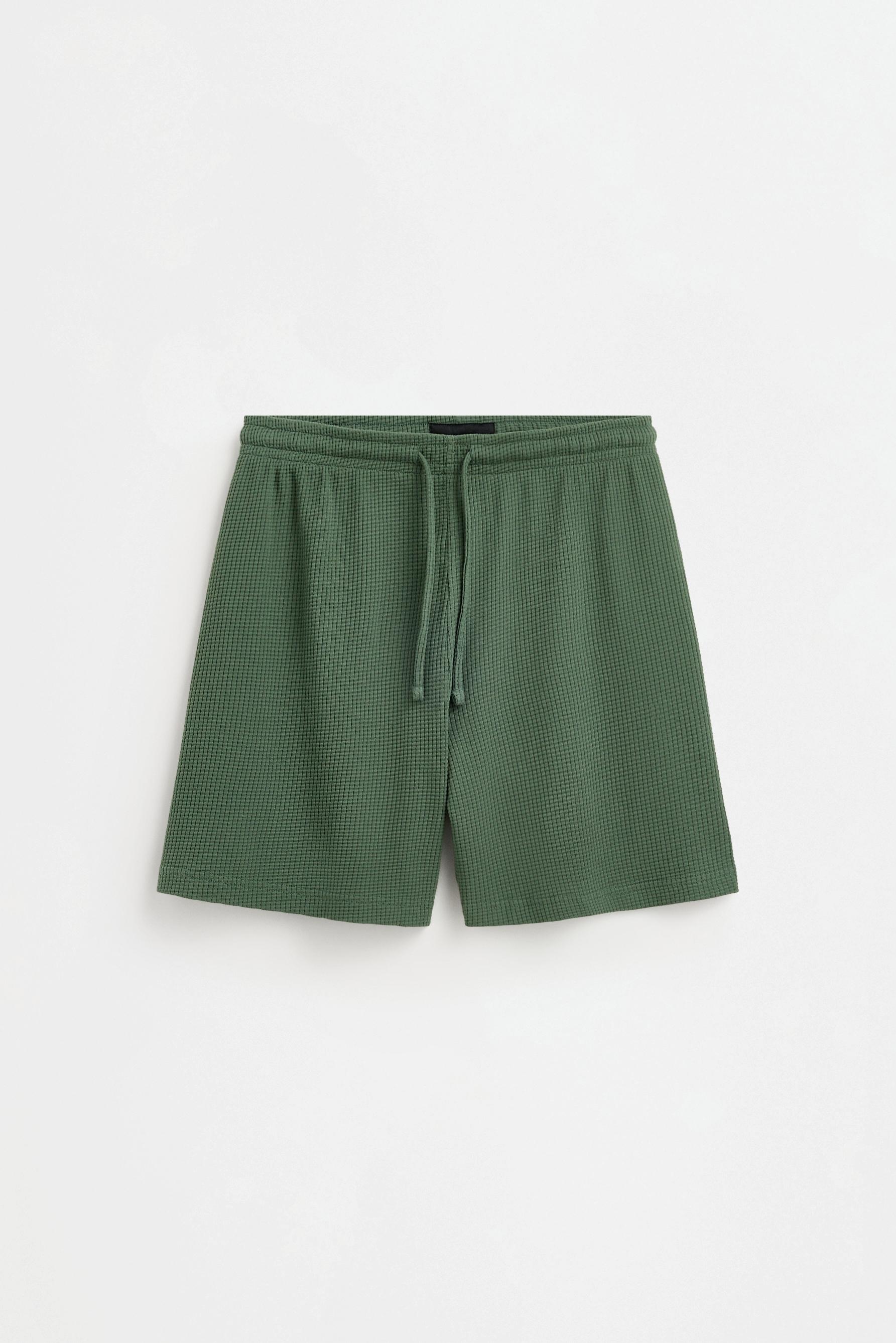 Short printed pyjamas — EMERALD GREEN
