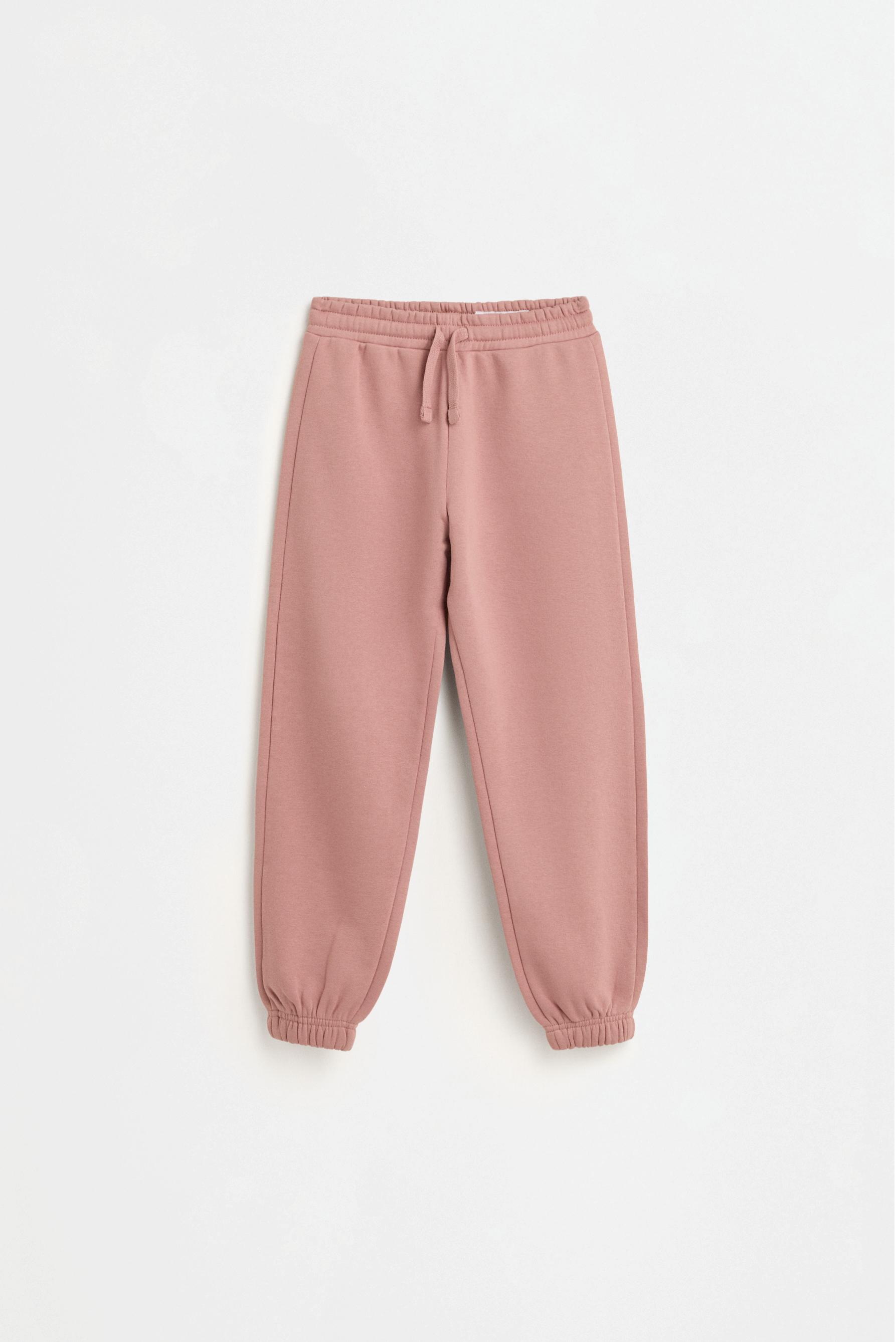 Pack of 2 plain plush trousers — BLACK