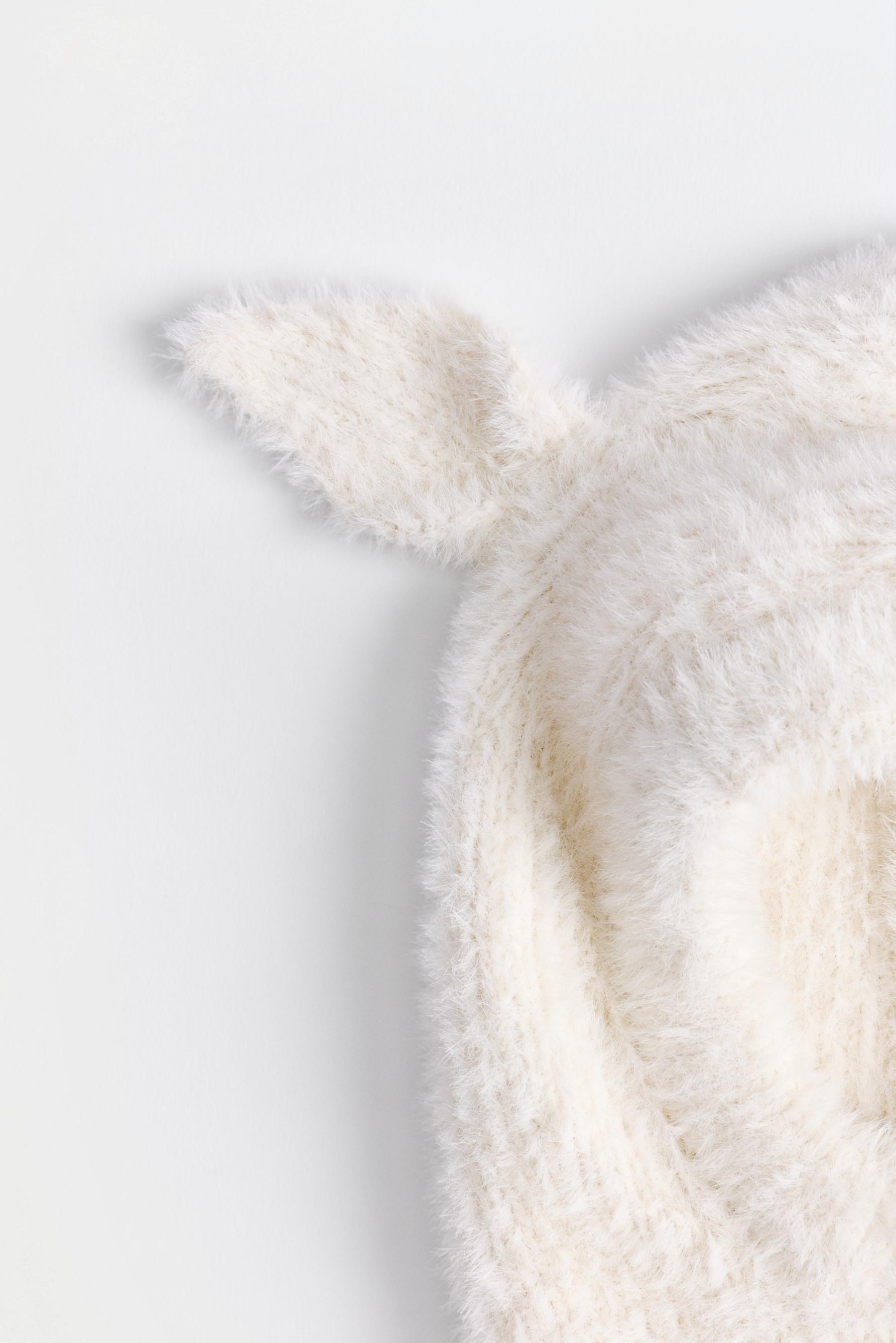 Bunny balaclava — WHITE