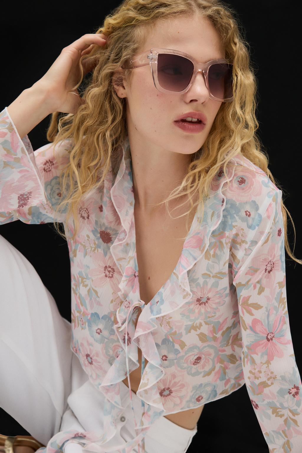 Ruffled shirt