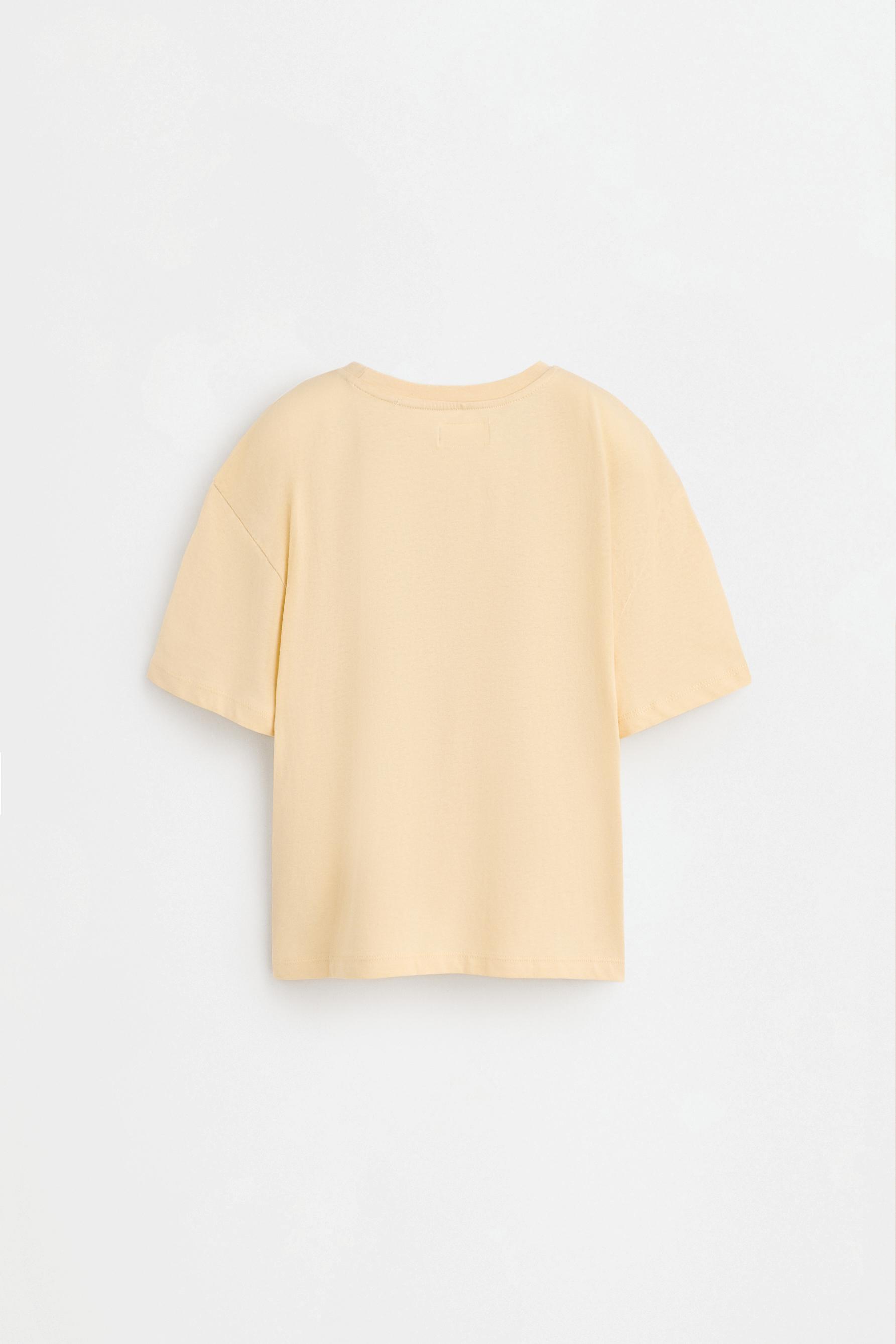 Printed T-shirt — VANILLA