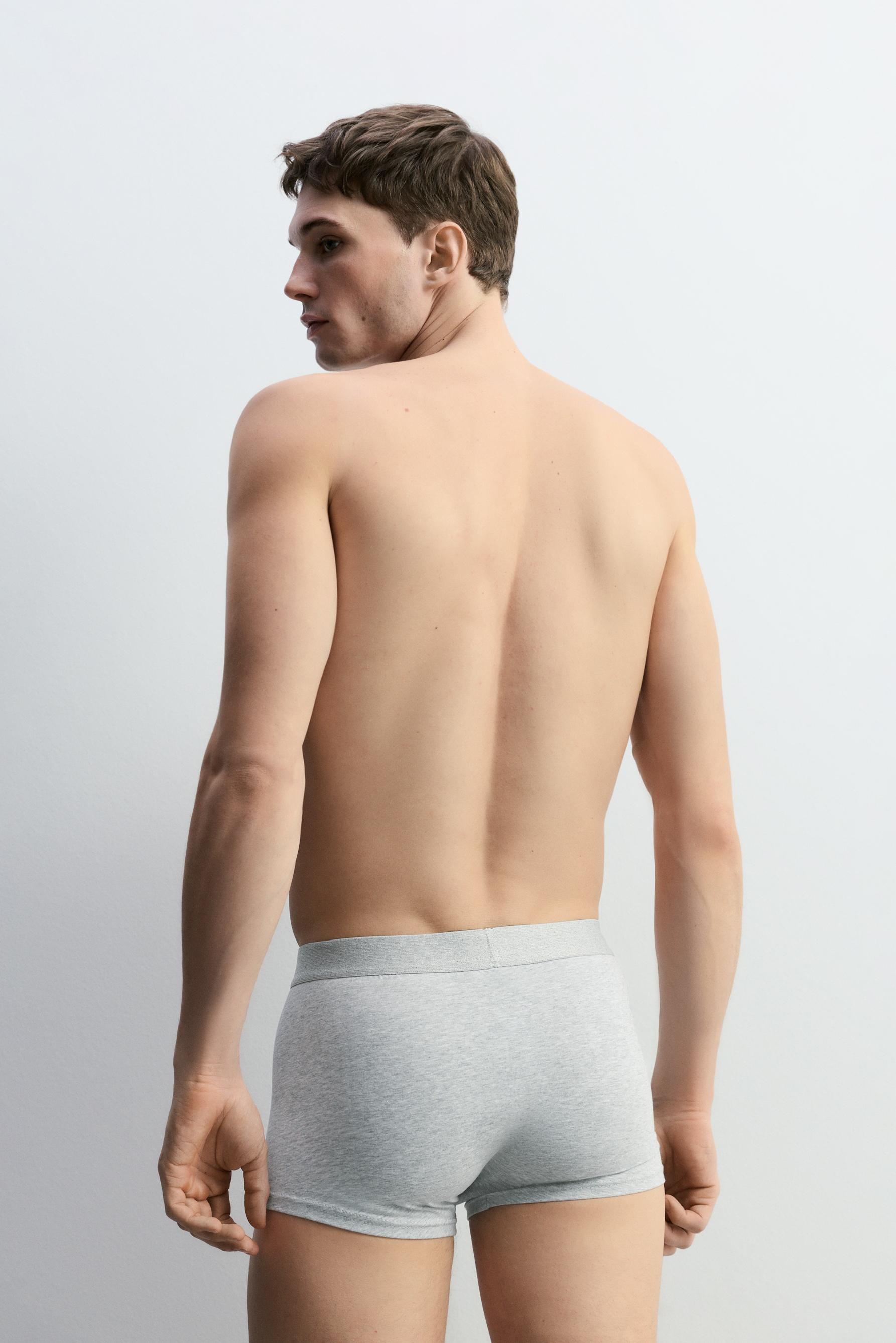 Basic Boxers (3-Pack) — KHAKI