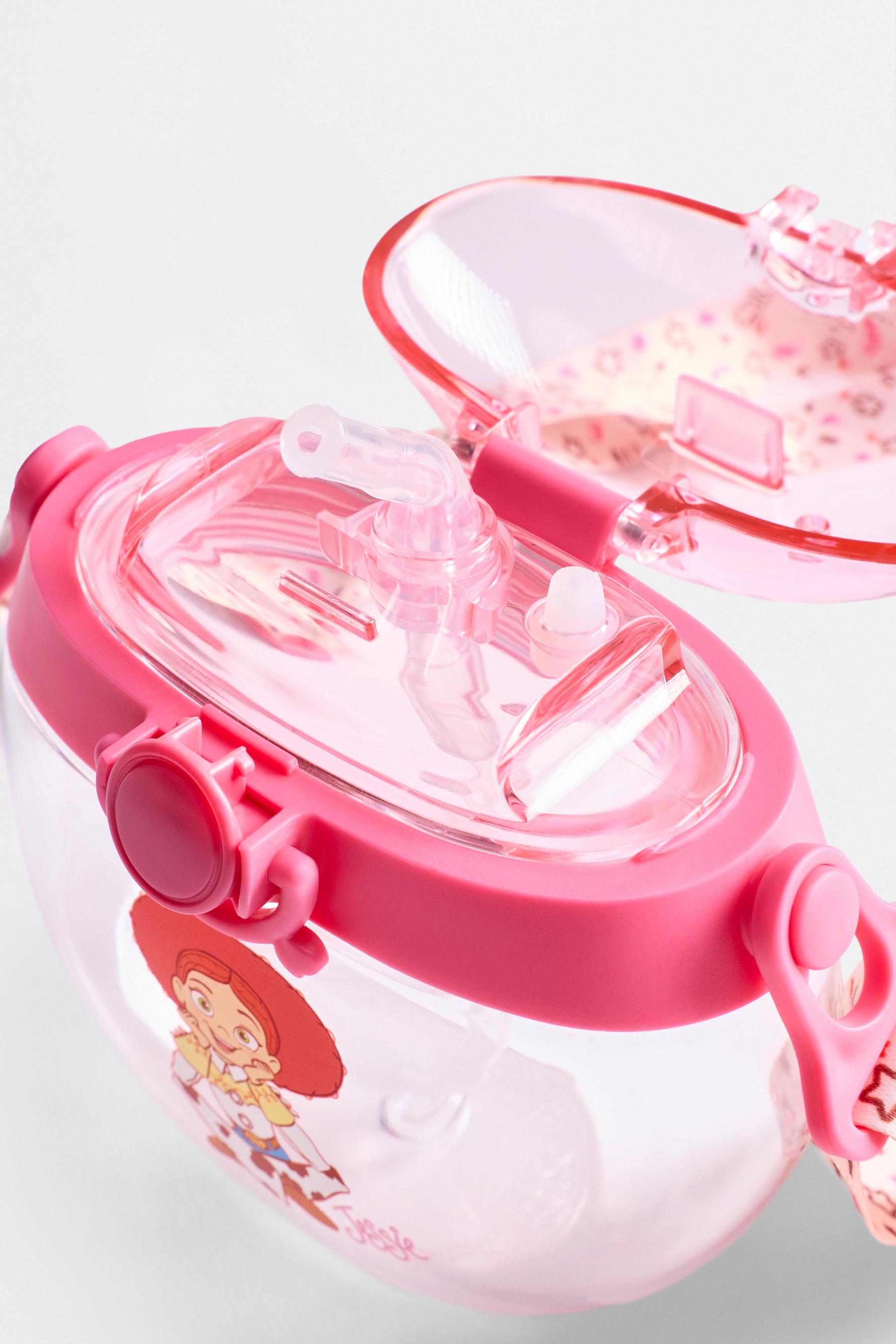 Jessie ©Disney water bottle with handle — PINK