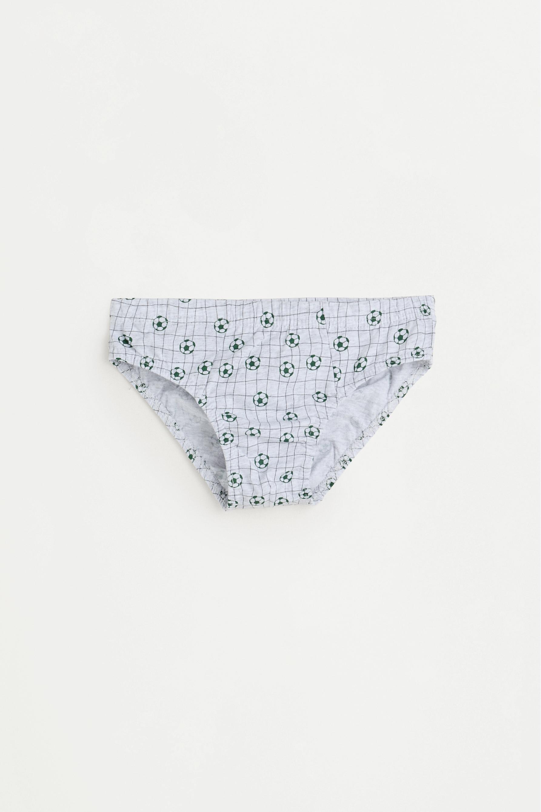 Contrast briefs (7-pack) — GREY TONES