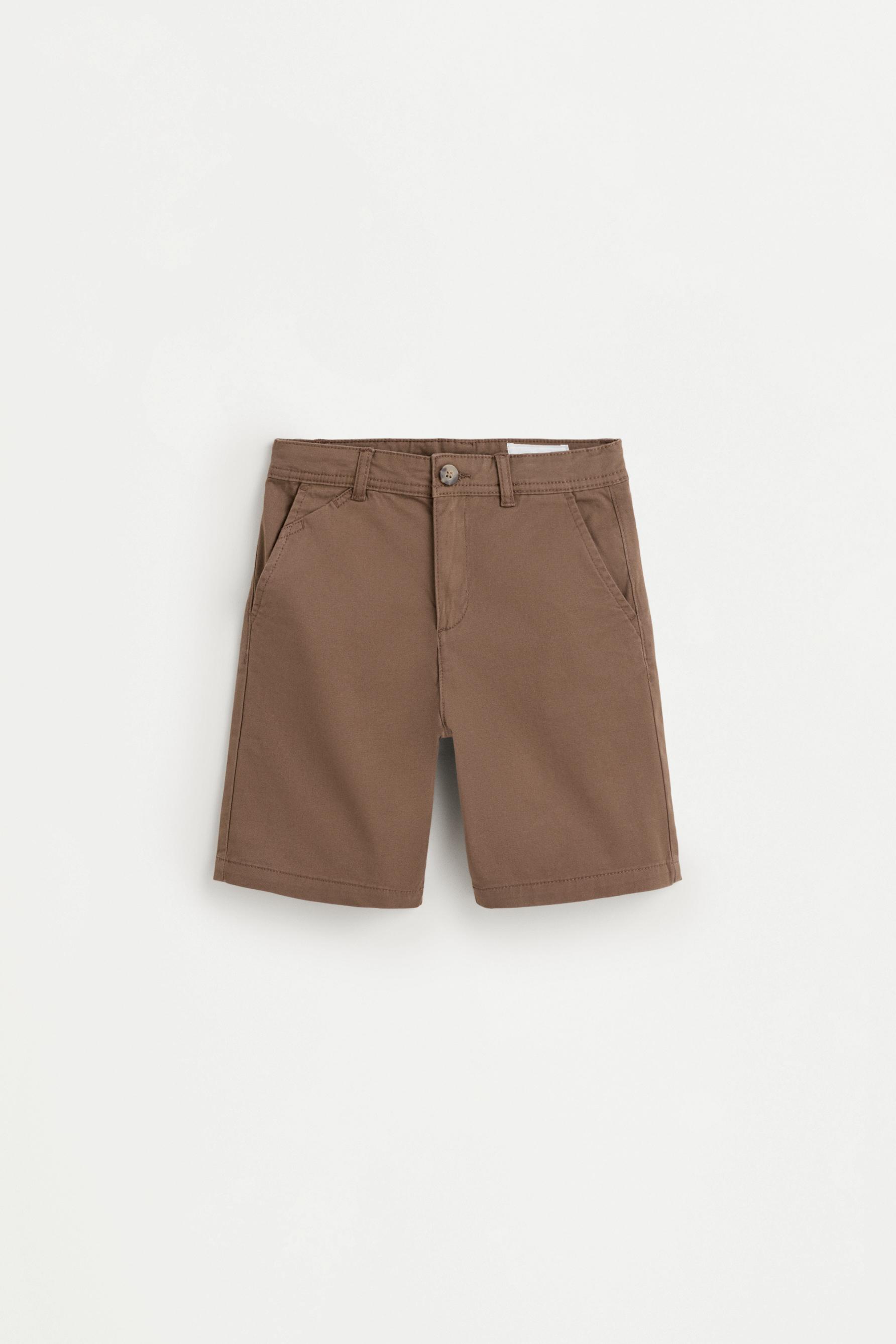 Chinese Bermuda shorts — CHOCOLATE