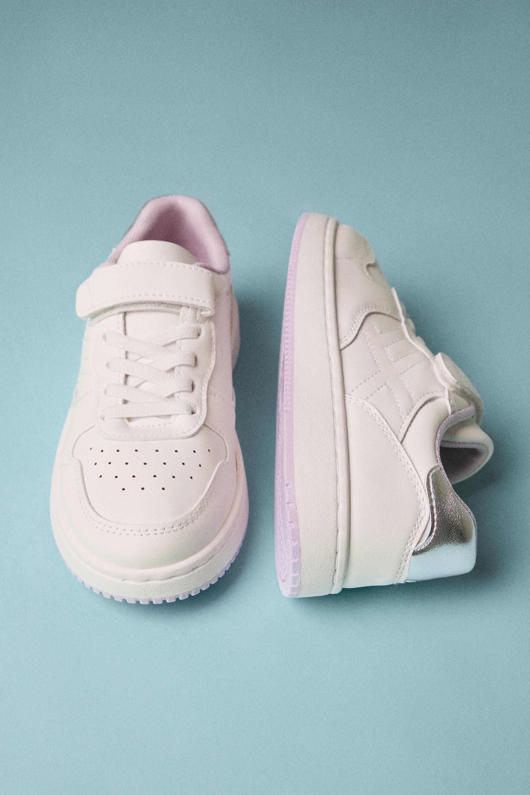Retro sneakers — WHITE