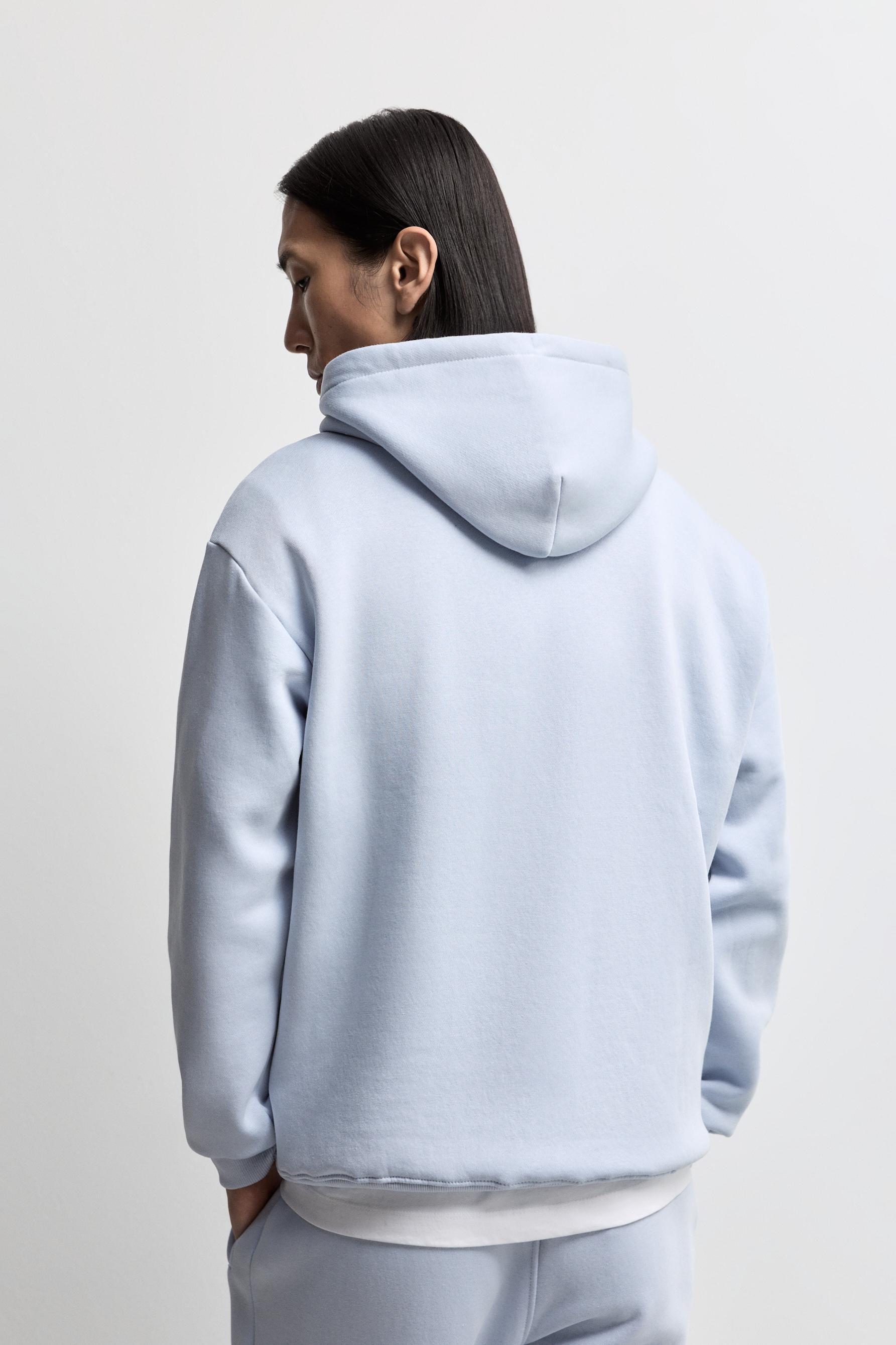 Basic hoodie — SKY BLUE