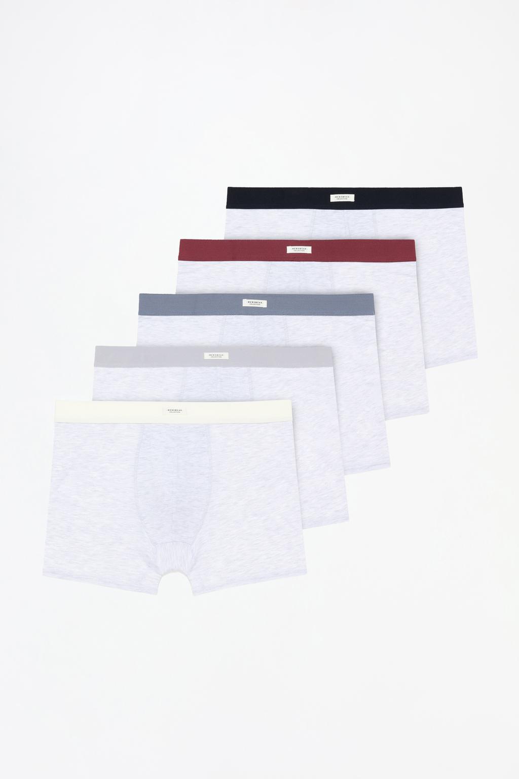 5-pack of long boxers