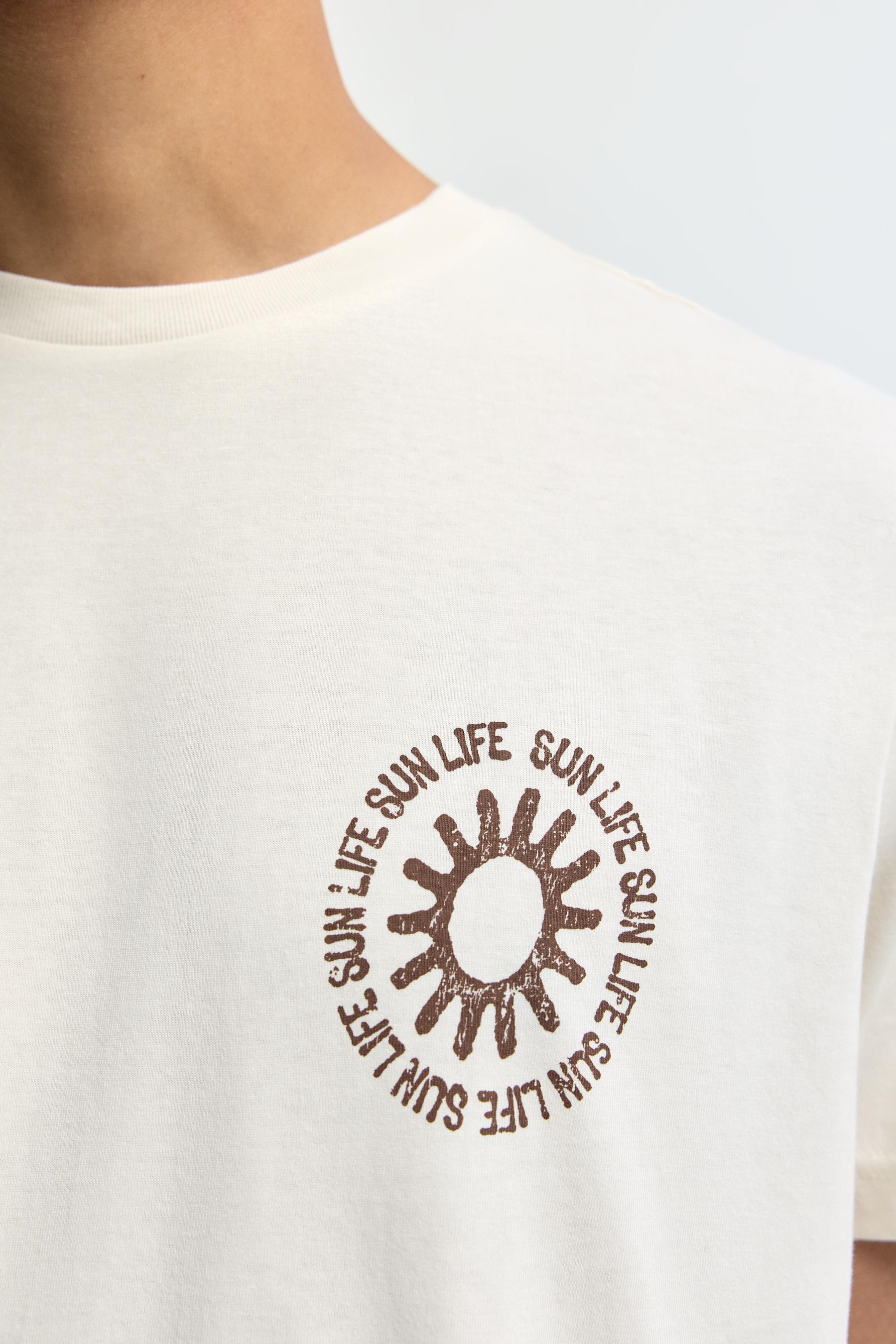Printed T-shirt — BUTTER