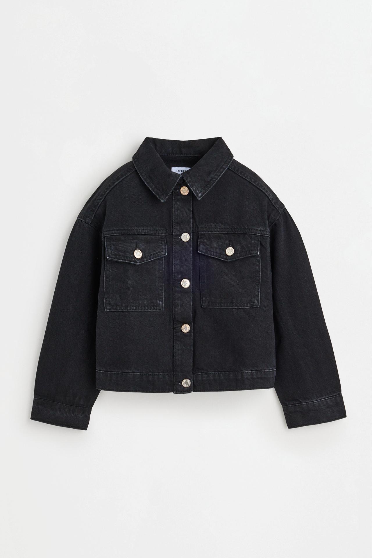Denim jacket — BLACK