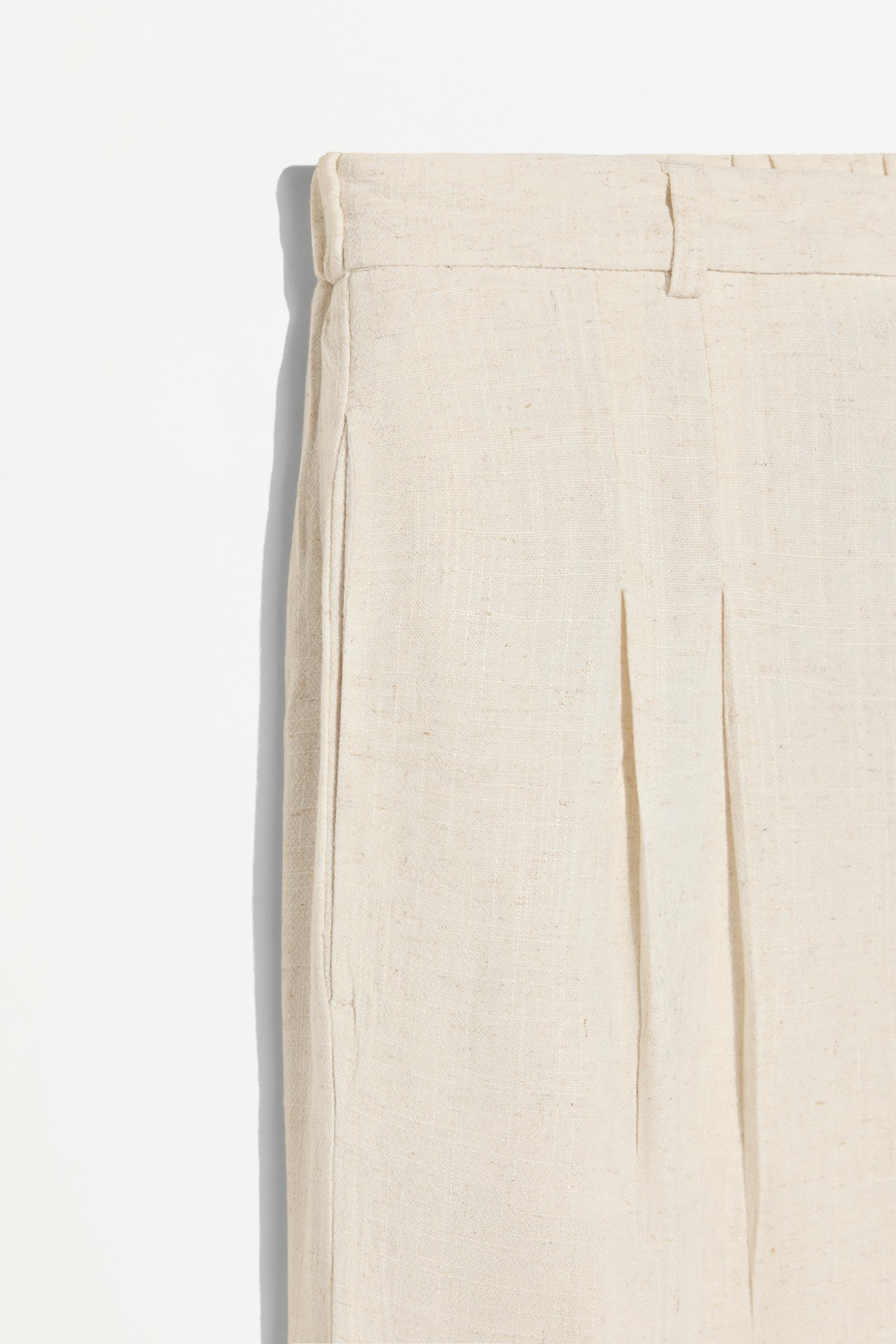 Rustic trousers — BEIGE