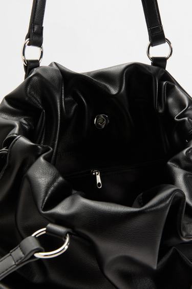 Soft shopper bag — BLACK 4