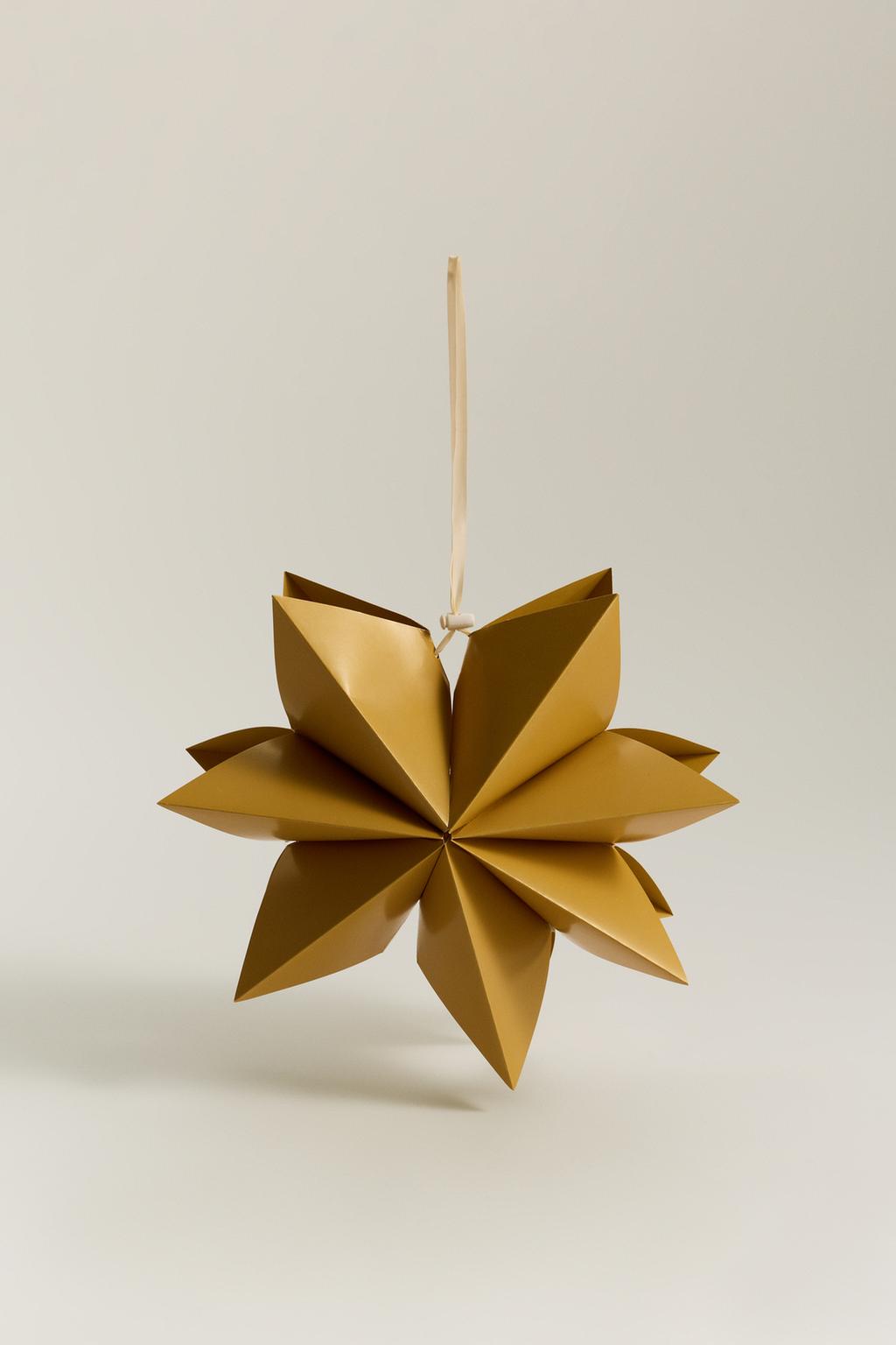 Adorno estrella colgante 30 cm