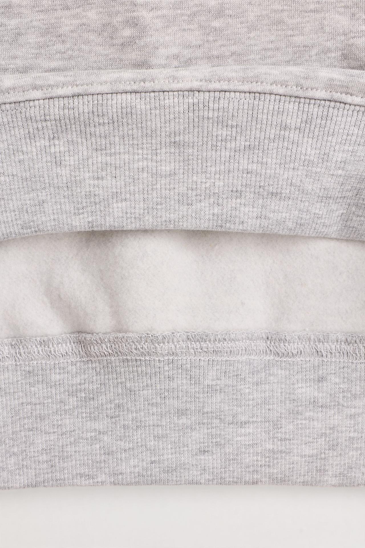 Pack of 2 plain fleece sweatshirts — BLACK