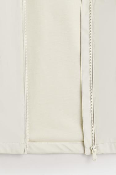 Lightweight rubberised parka — ECRU 3