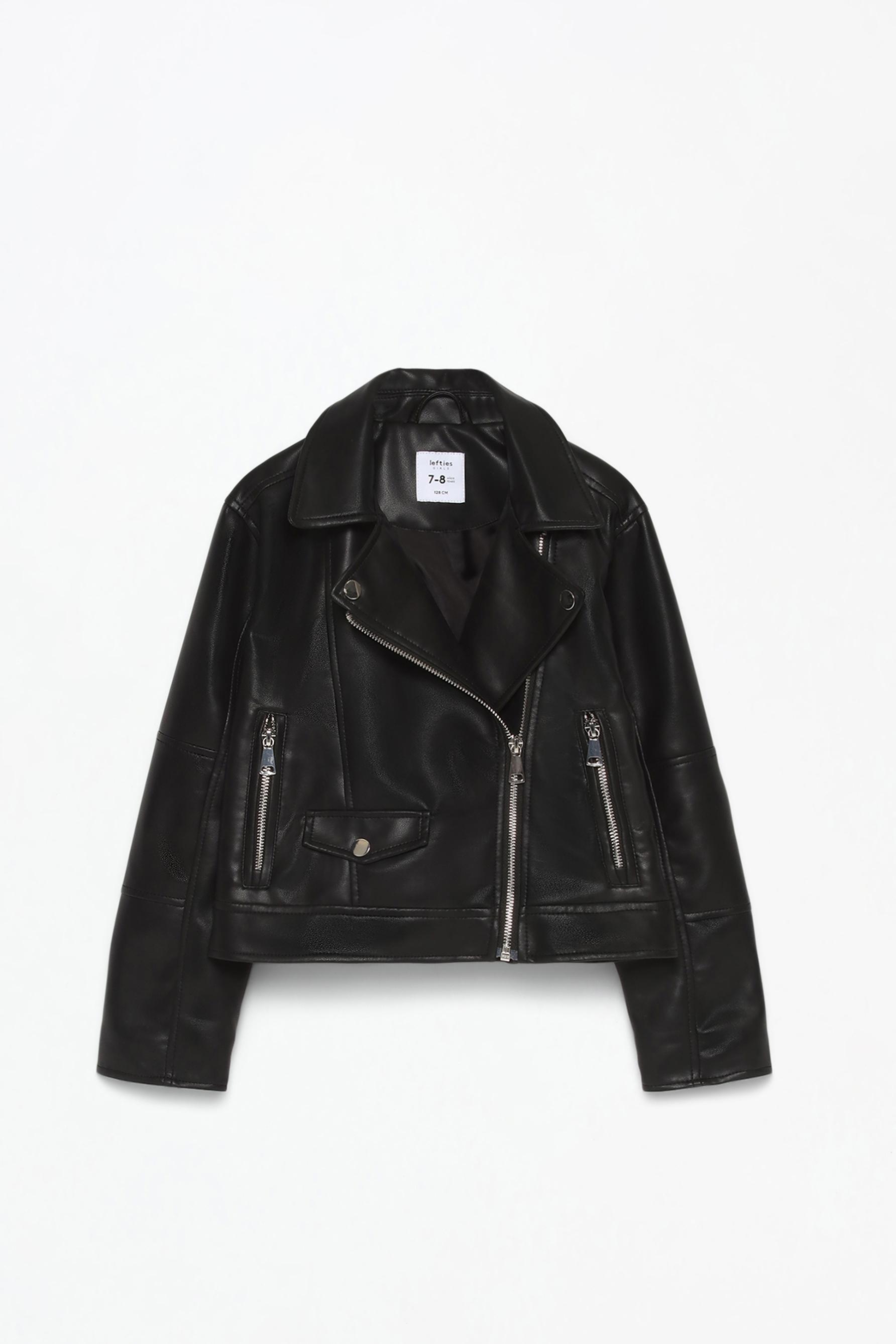 Cazadora Biker Chaqueta Hombre Lefties Chaqueta Biker Cazadora