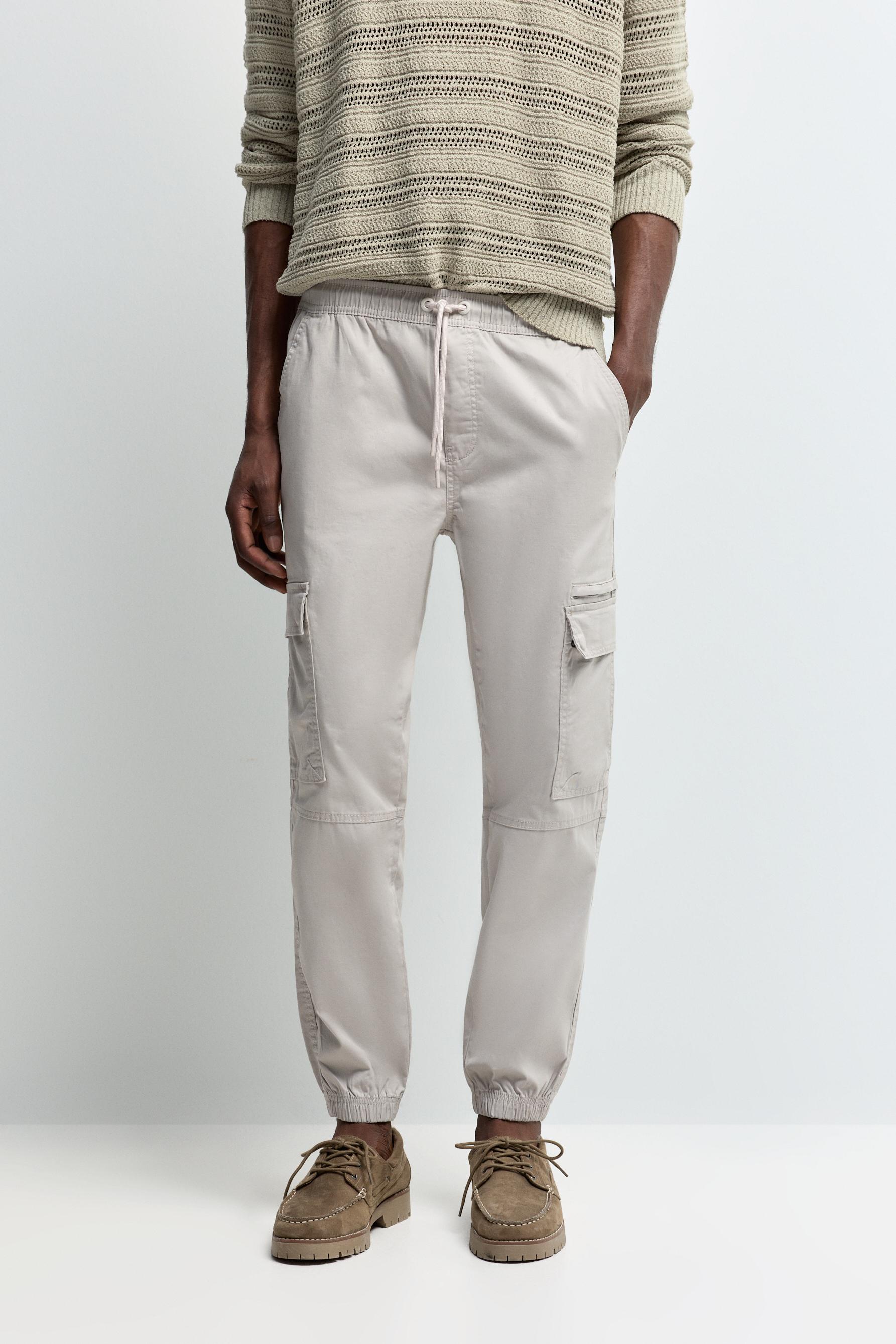 Cargo jogger trousers — GREY