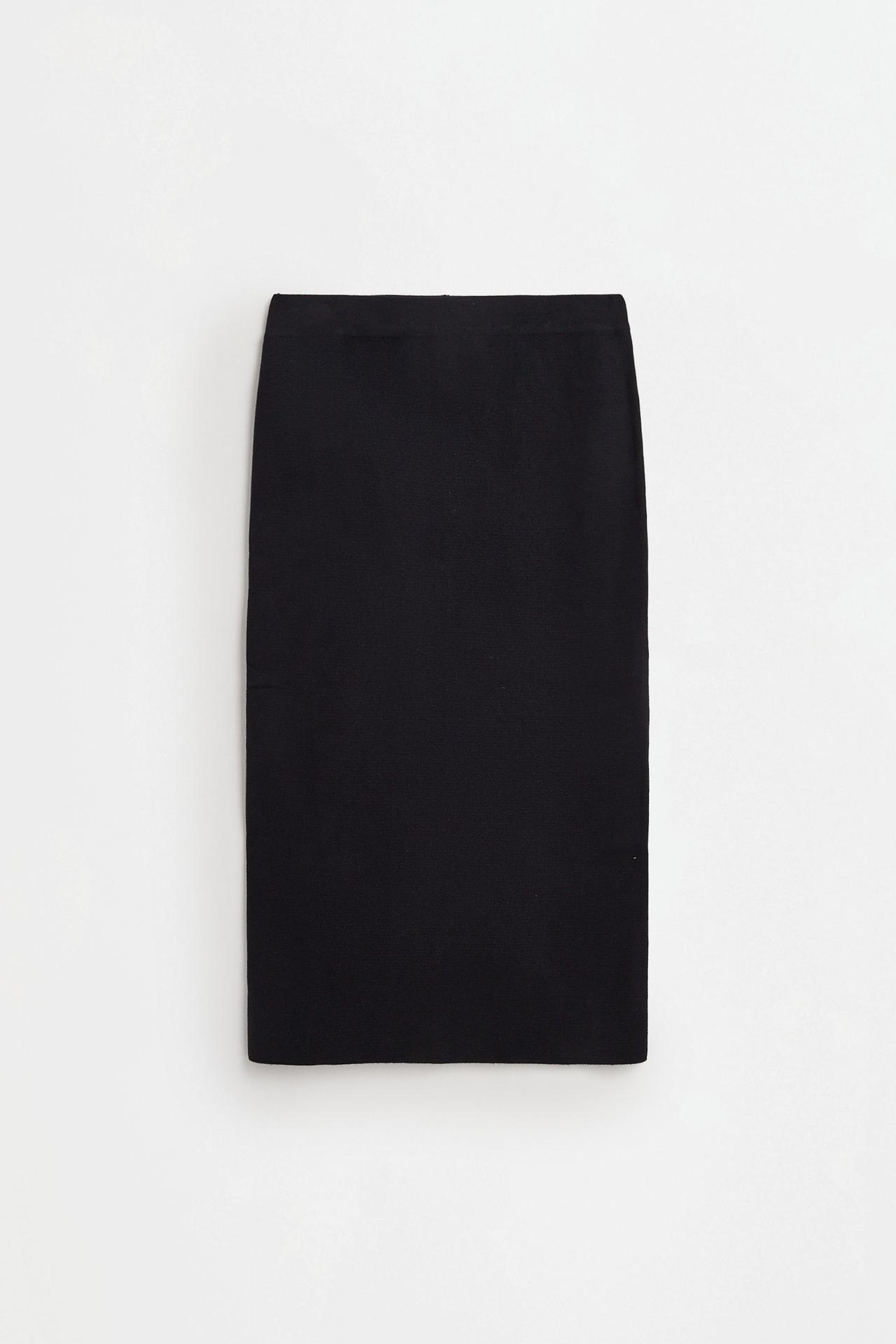 Pencil skirt — BLACK