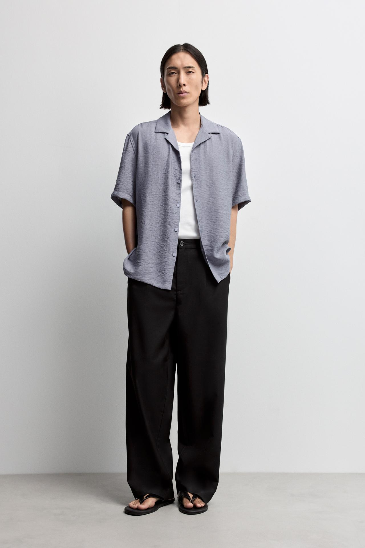 Flowing shirt — GREY
