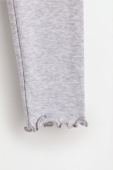 Pack of 2 ribbed leggings — DARK PINK 5