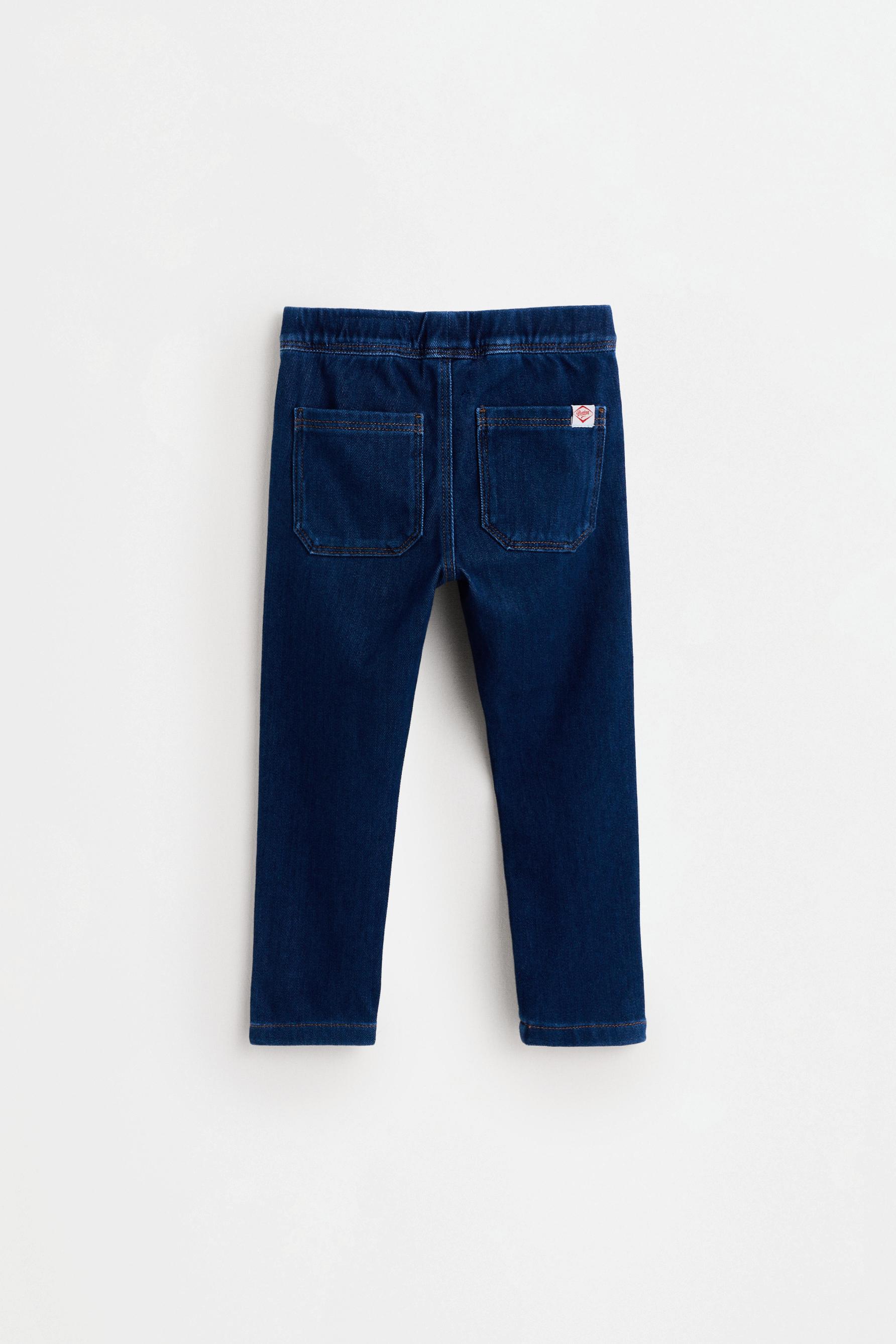 Denim leggings — DARK BLUE