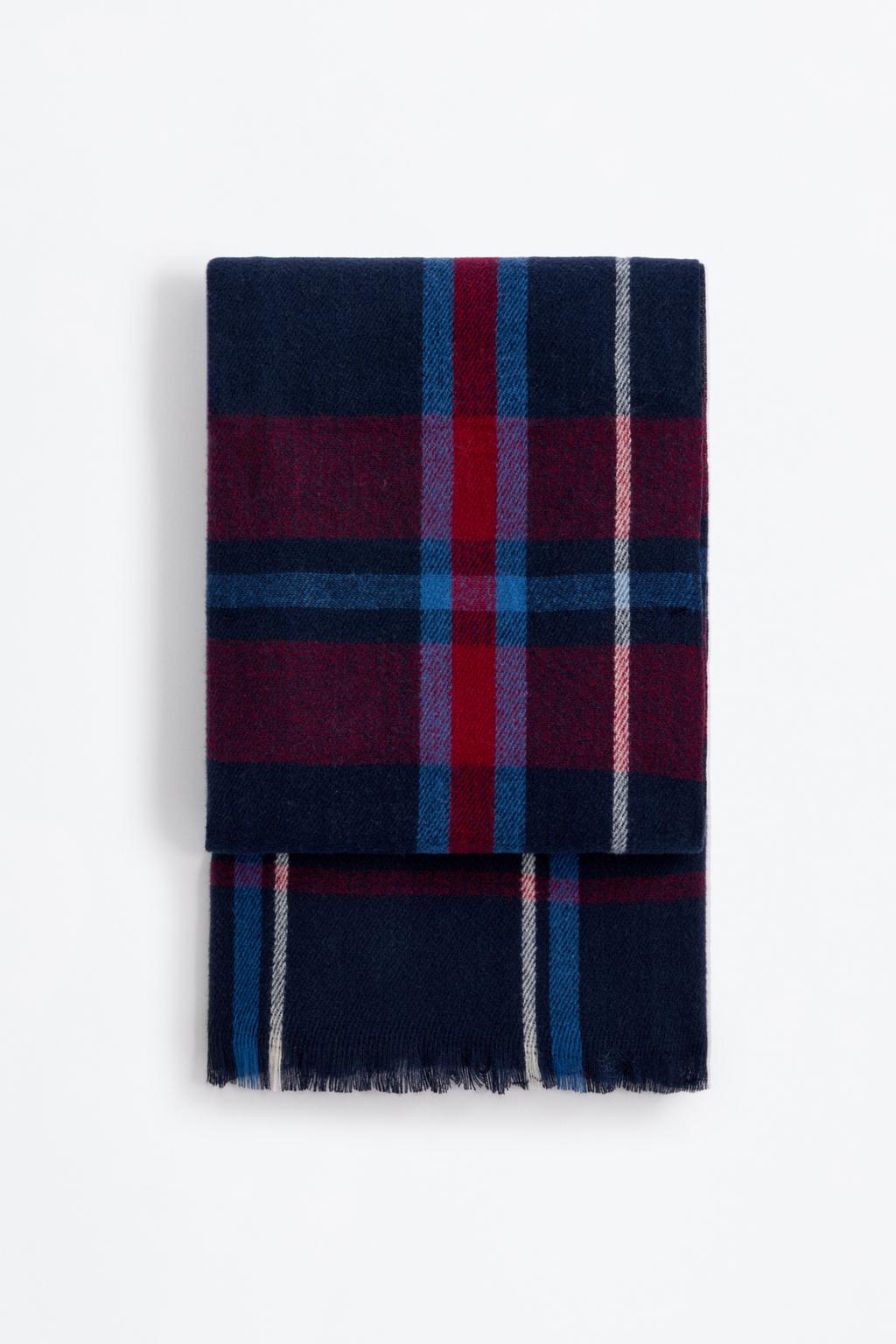 Bufanda fina estampada