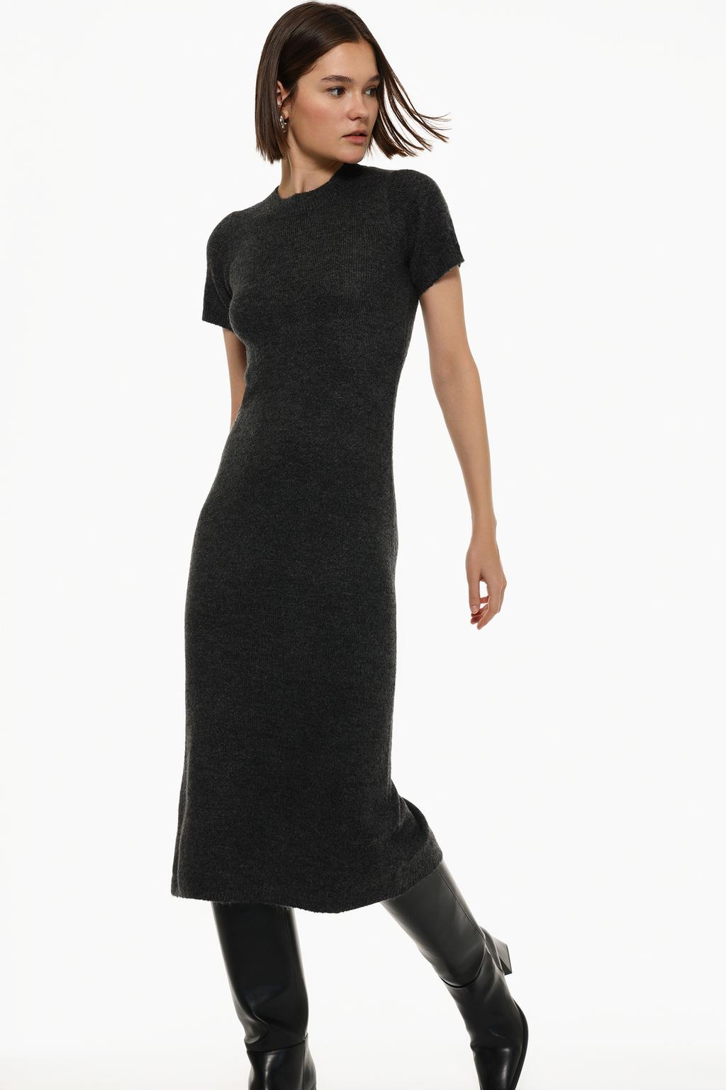 Foamy midi dress