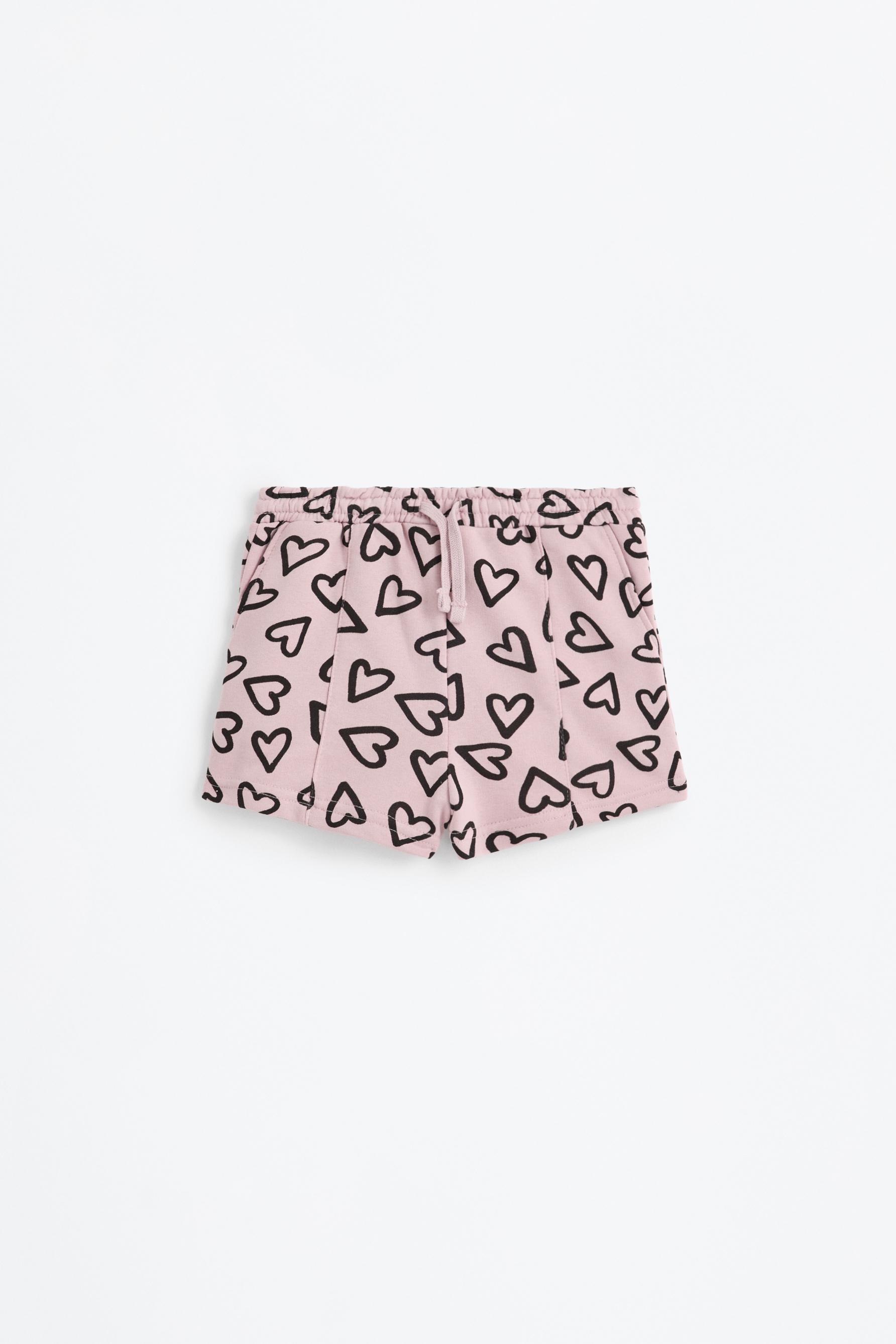 Short estampado felpa