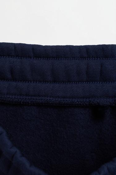 Ottoman plush joggers — NAVY 4