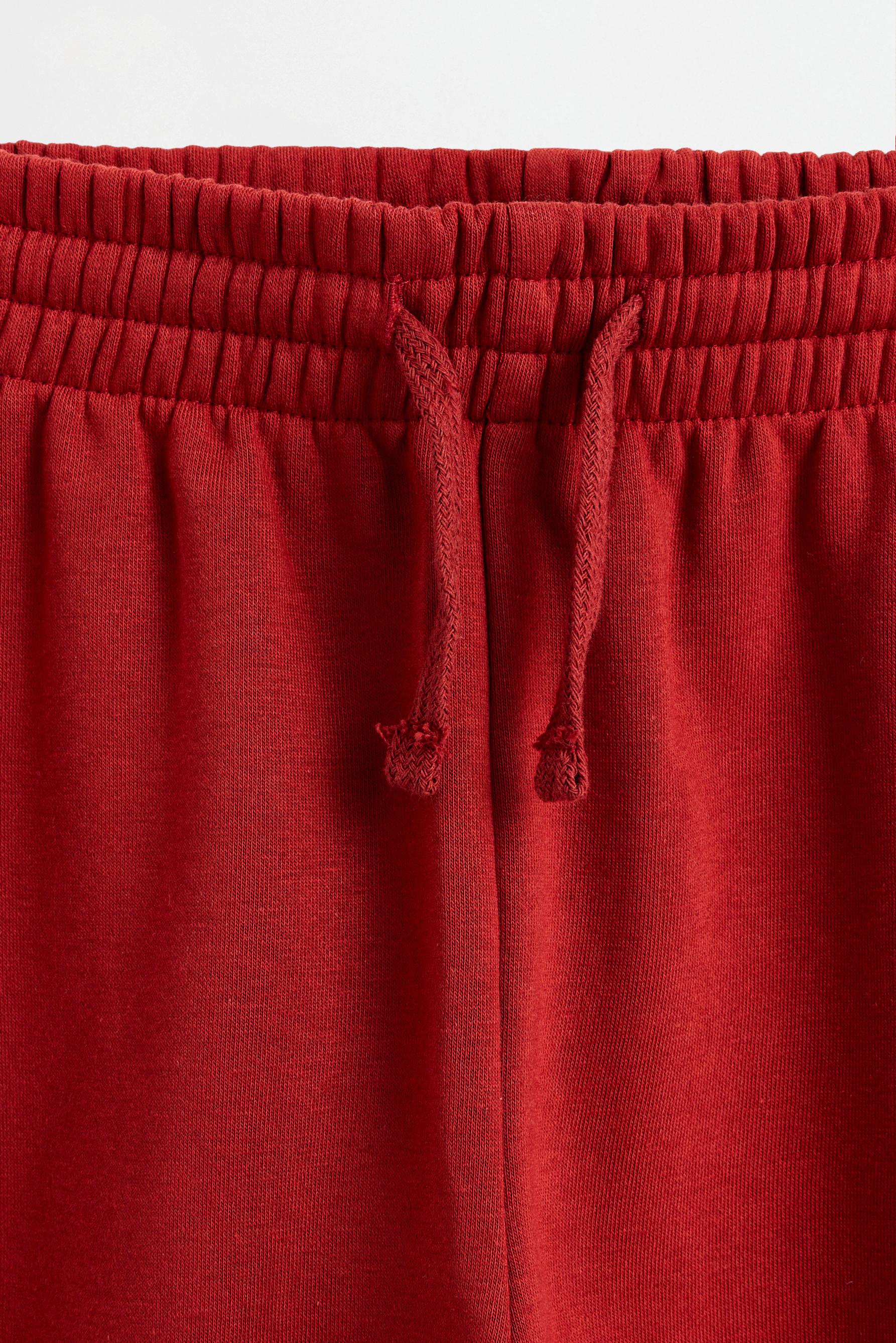 Pack of 4 plain plush trousers — DARK PINK