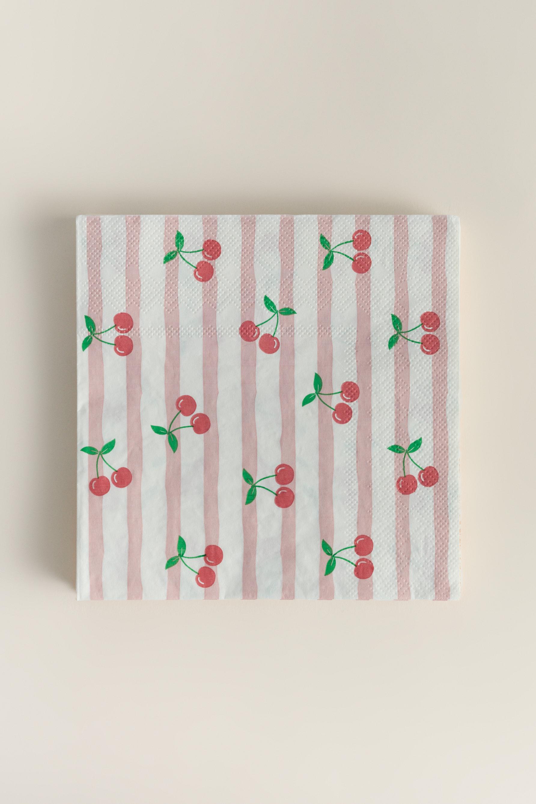 Pack 20 servilletas papel estampadas