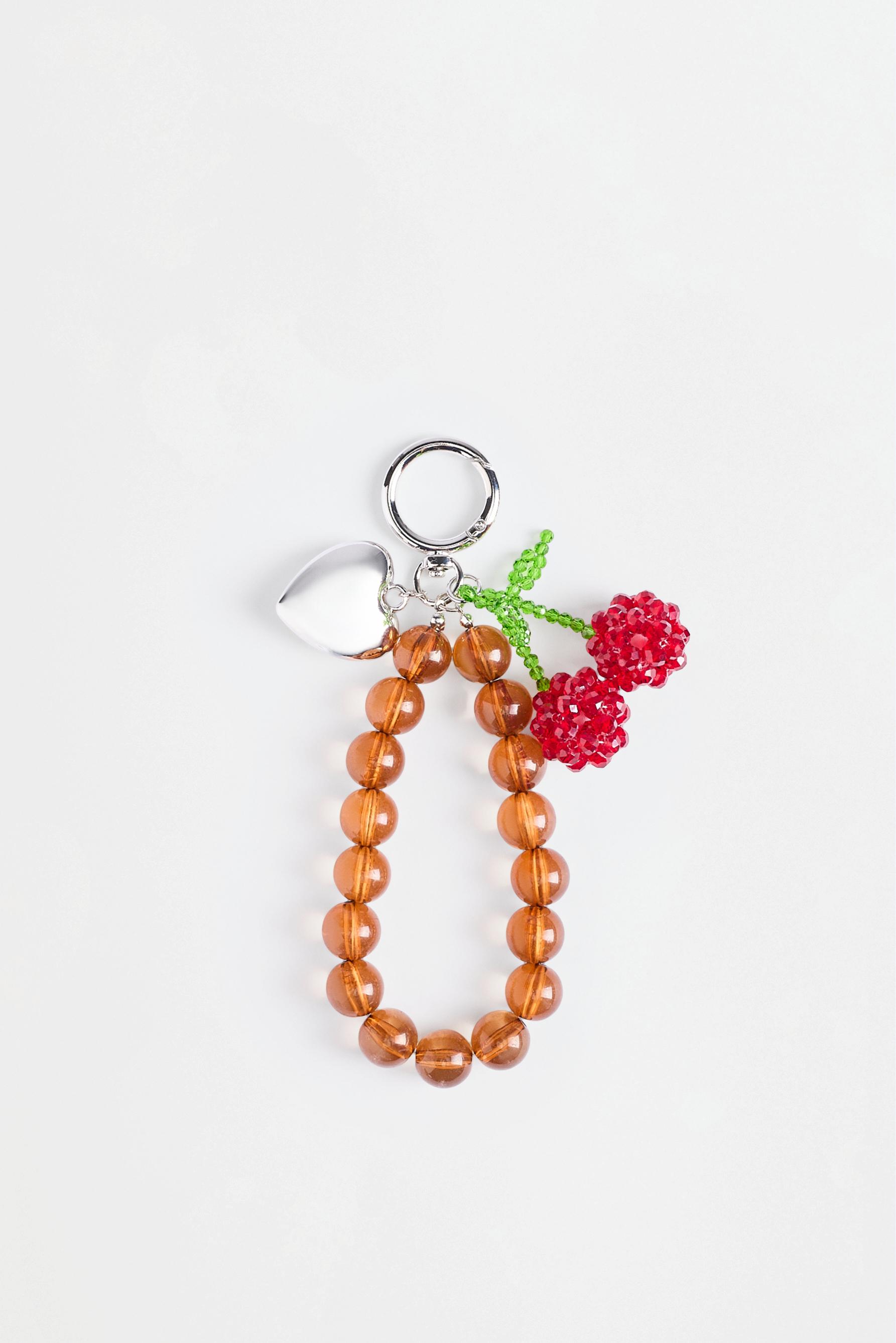 Llavero cerezas