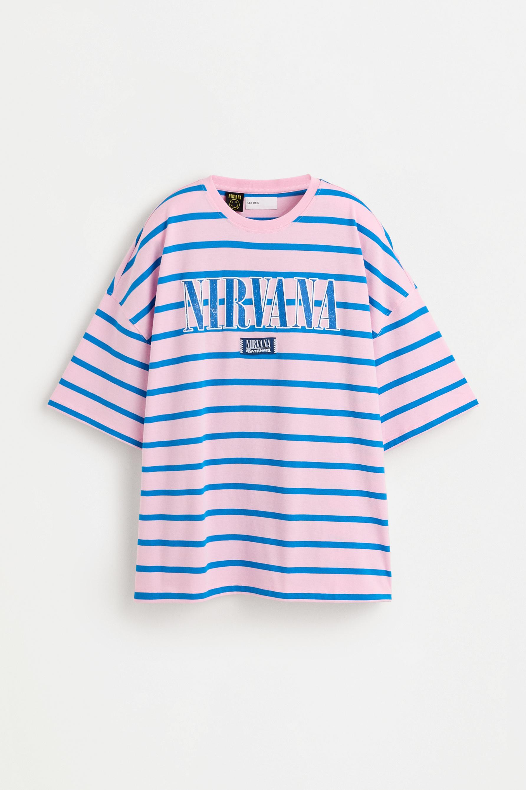 Nirvana T-shirt — PINK