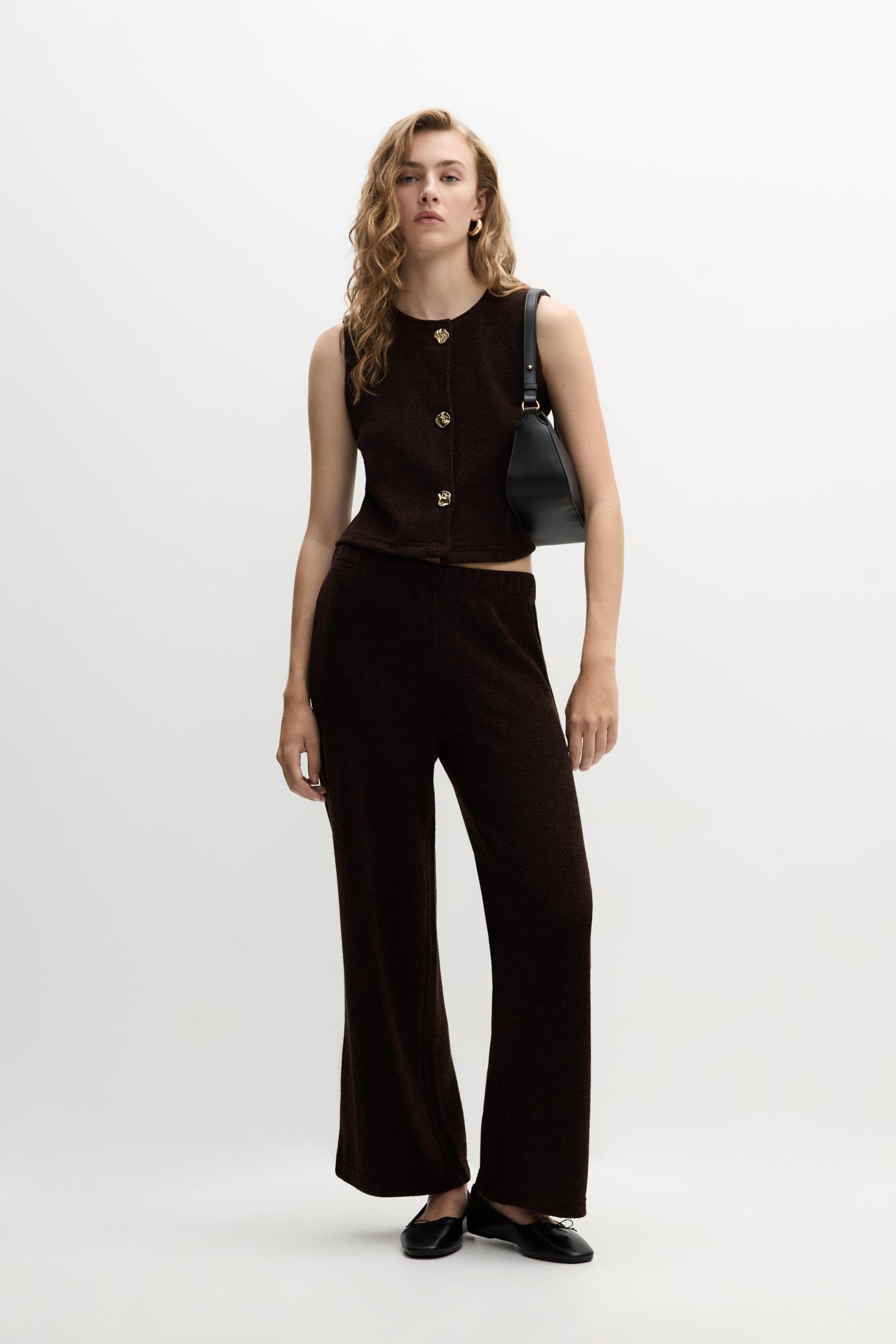 Pantalón punto cortado