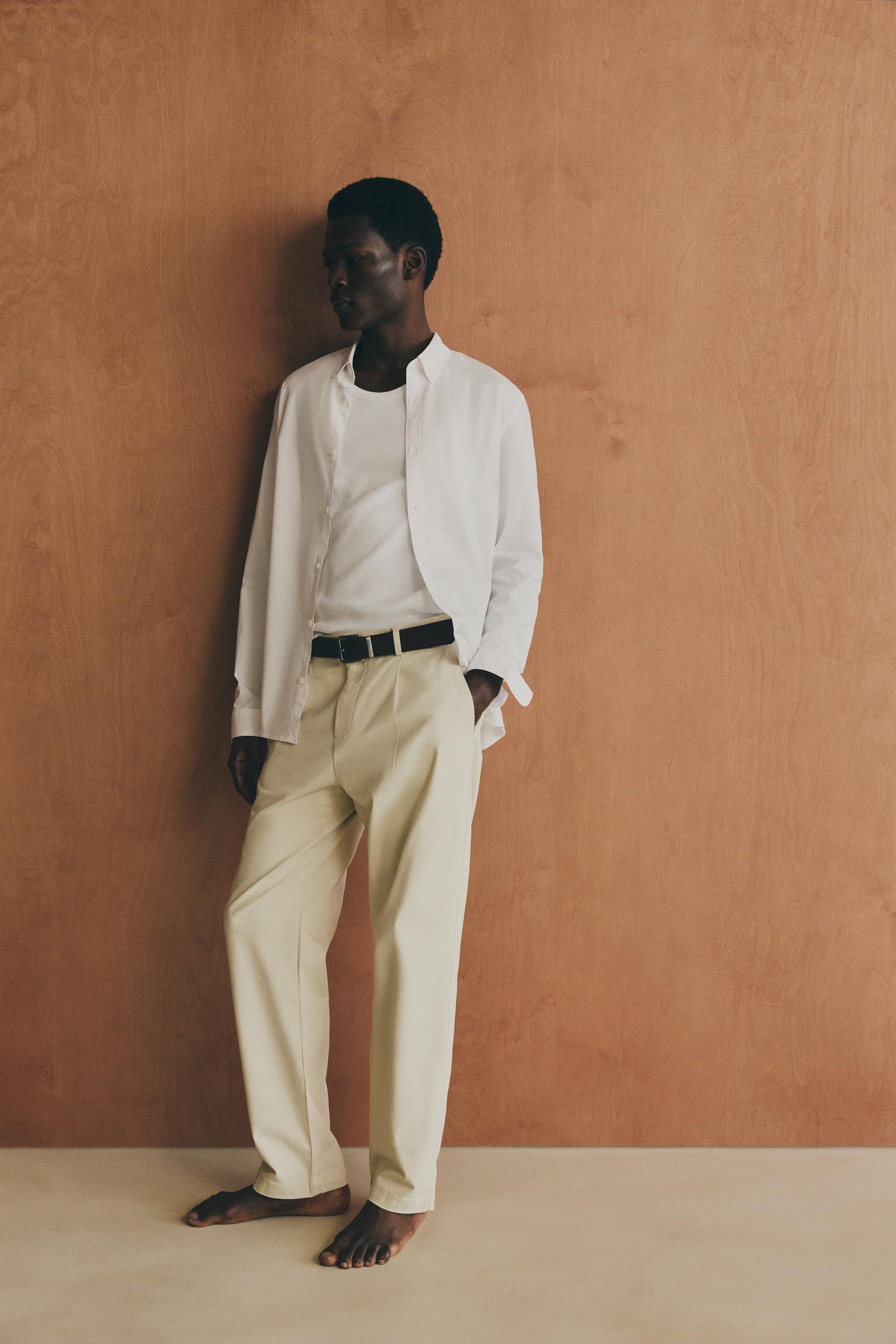 Basic shirt — WHITE