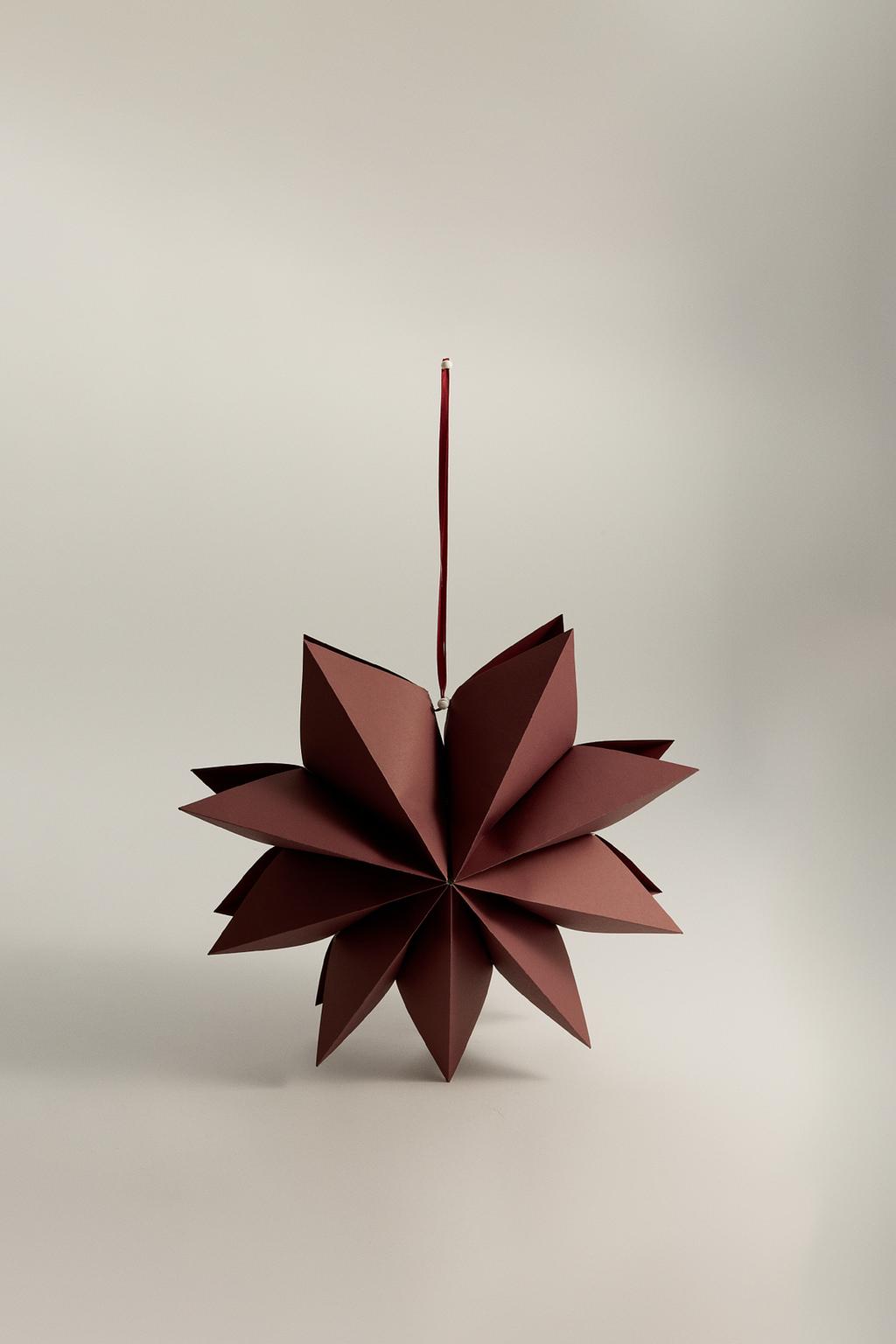 Adorno estrella colgante 45 cm