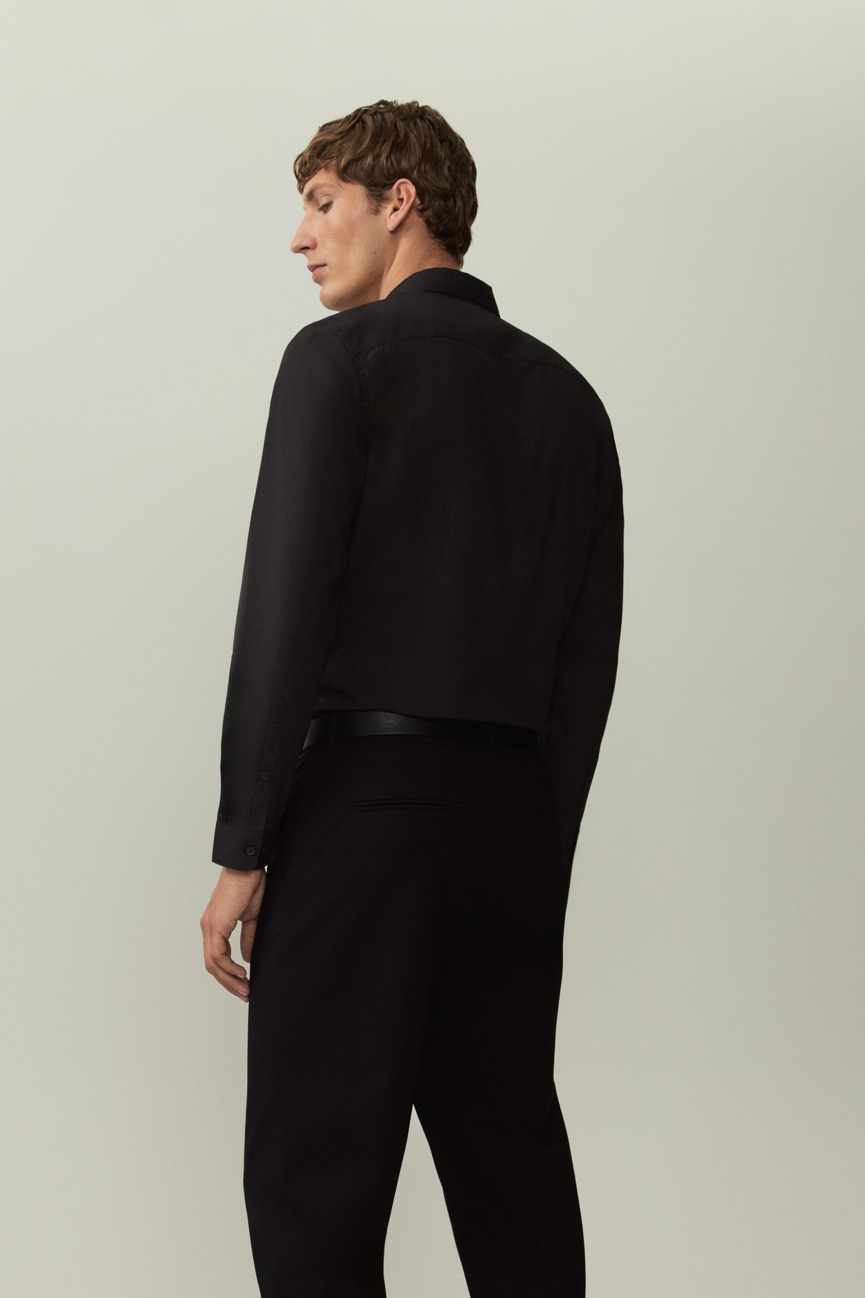 Basic shirt — BLACK