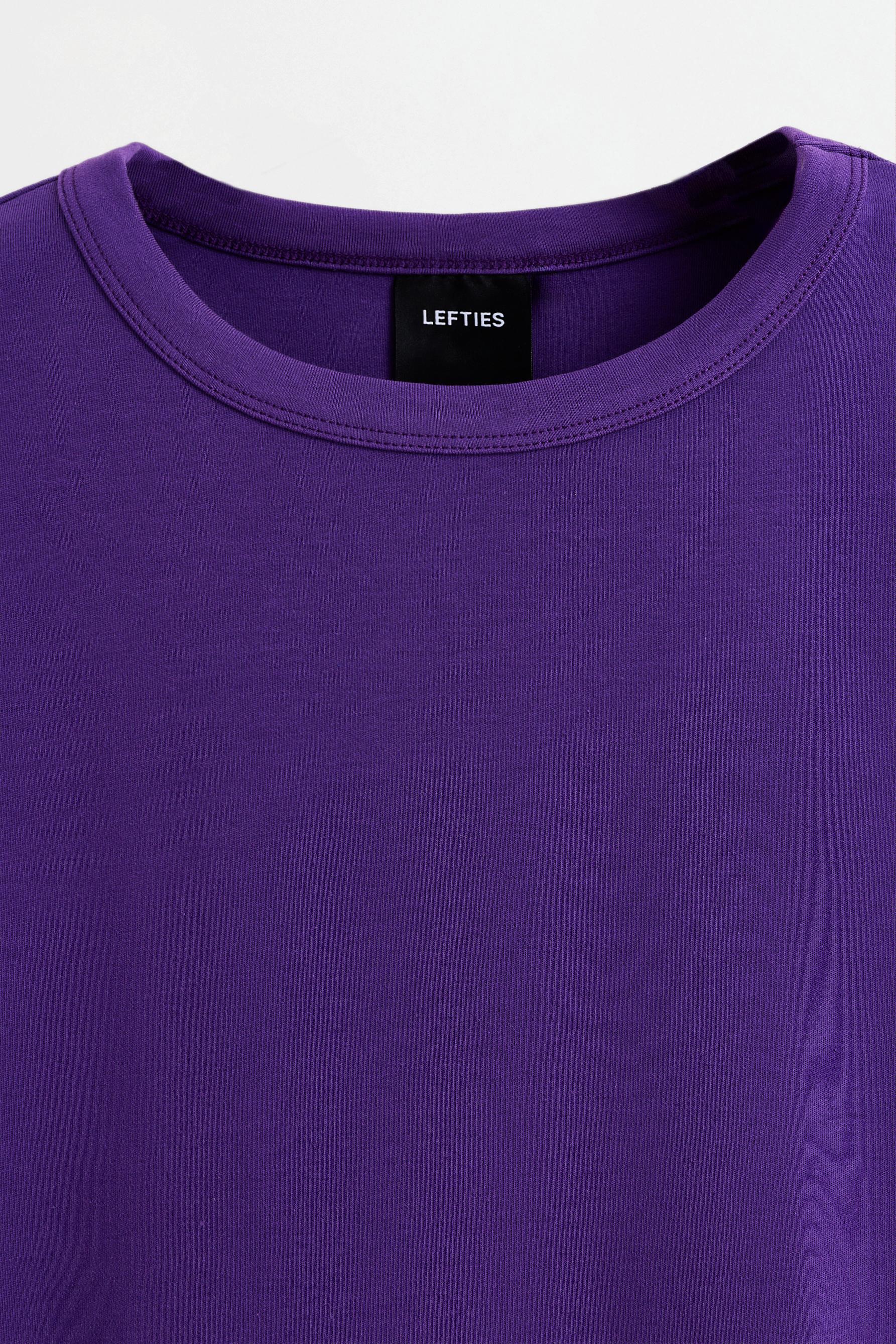 Basic short sleeve T-shirt — LILAC