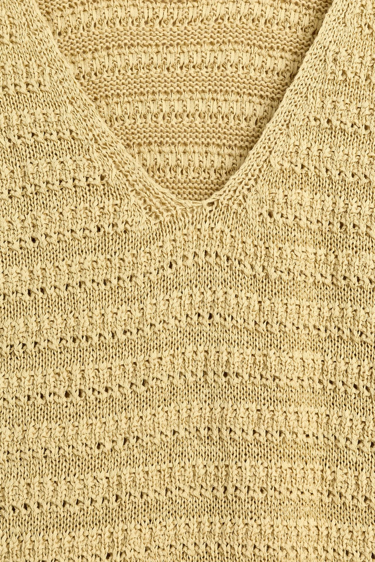 Knit midi dress — PALE GREEN