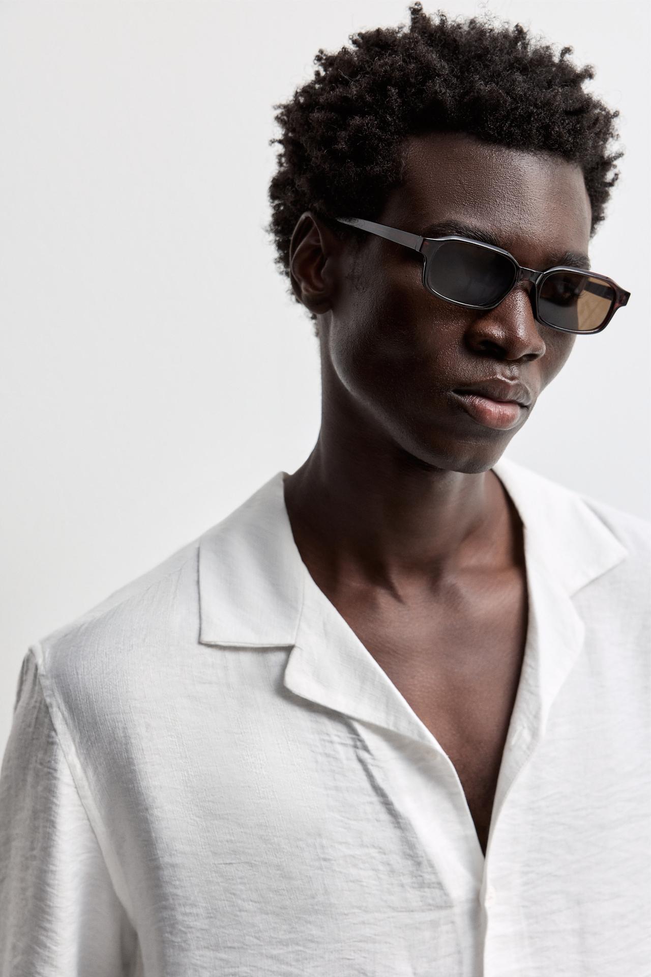 Flowing shirt — WHITE