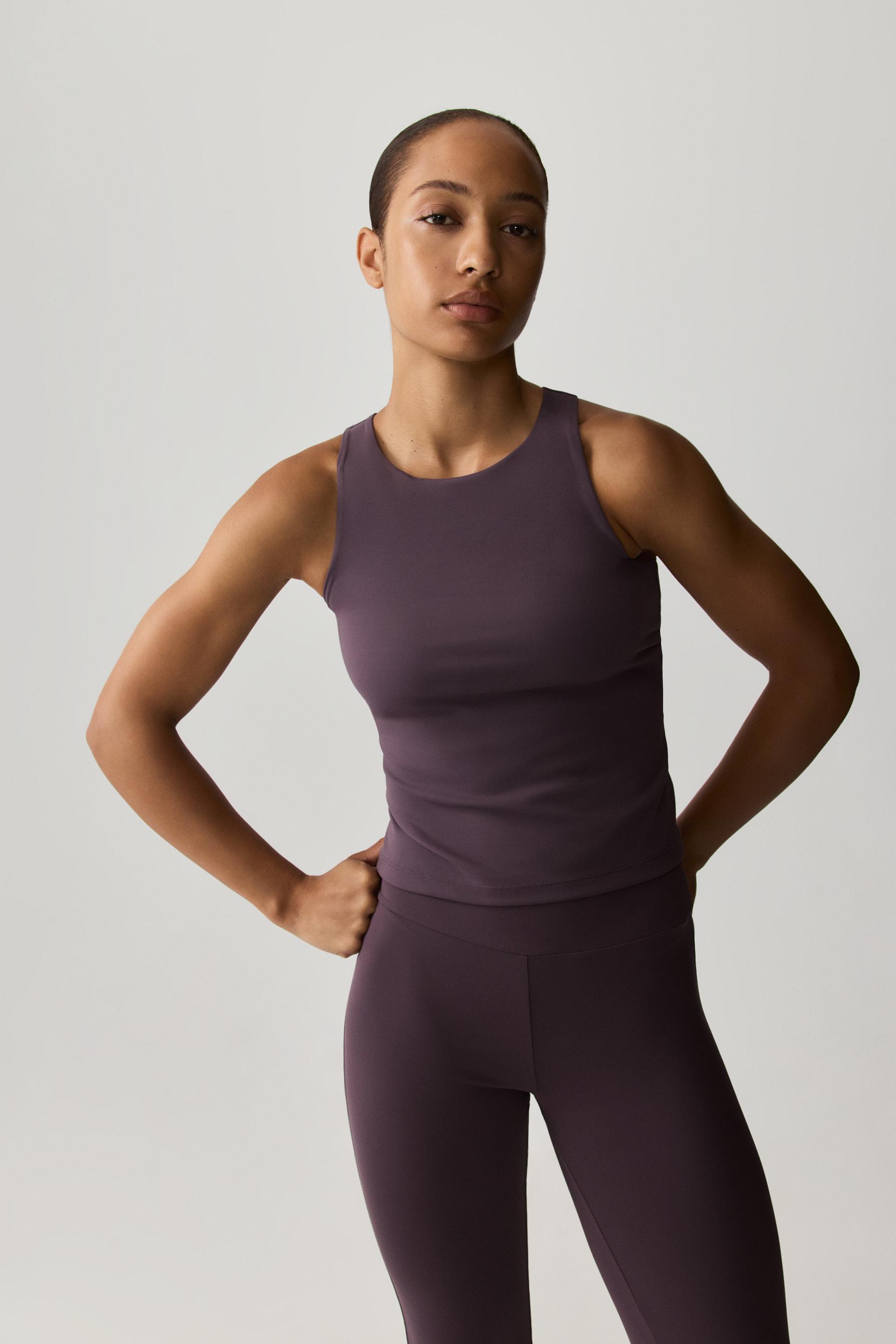 Camiseta deportiva con top interior