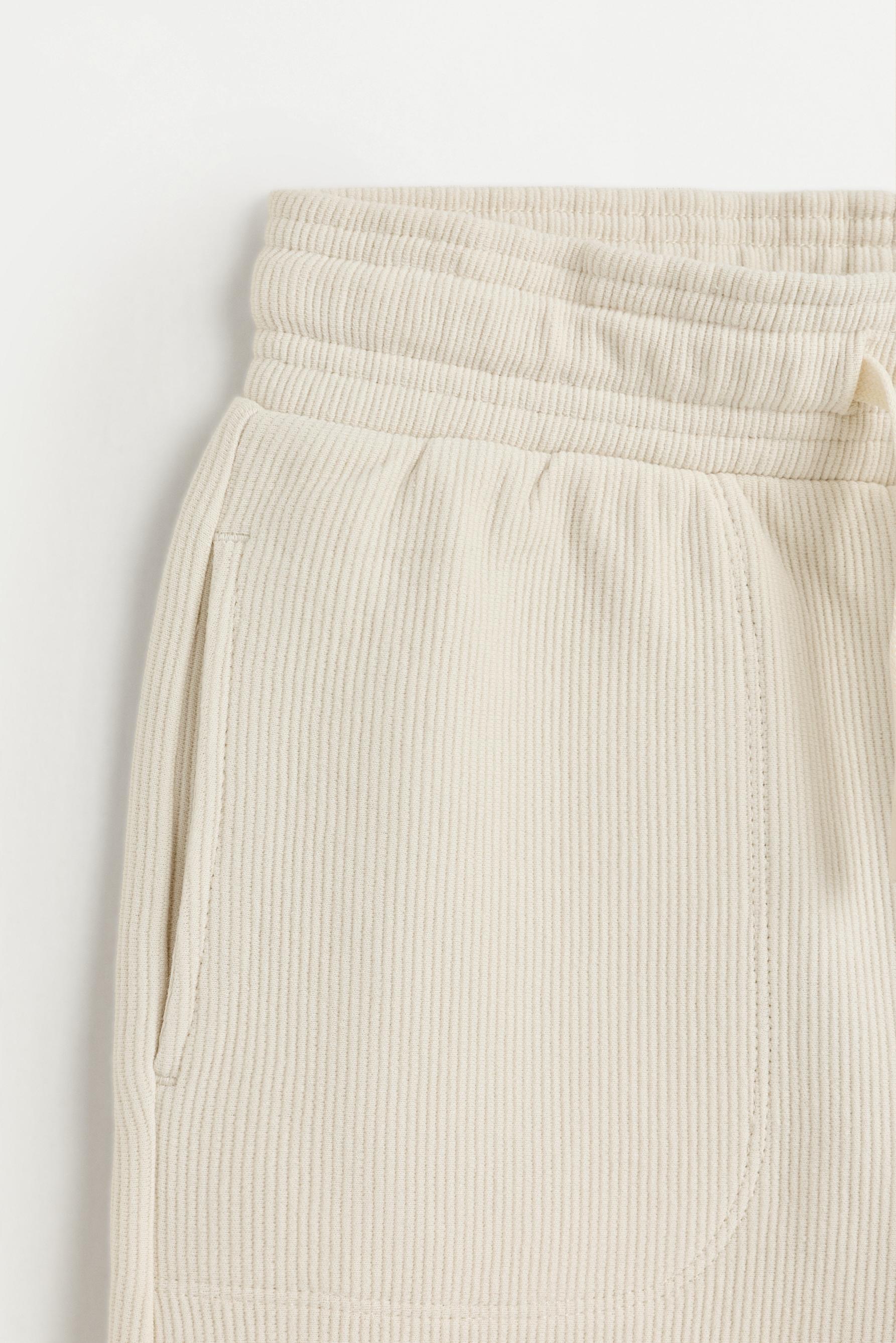 Ottoman Bermuda shorts — ECRU